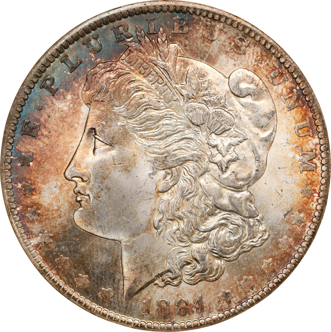 1884-O Morgan Silver Dollar. MS-65 (NGC). OH Generation 5.0.