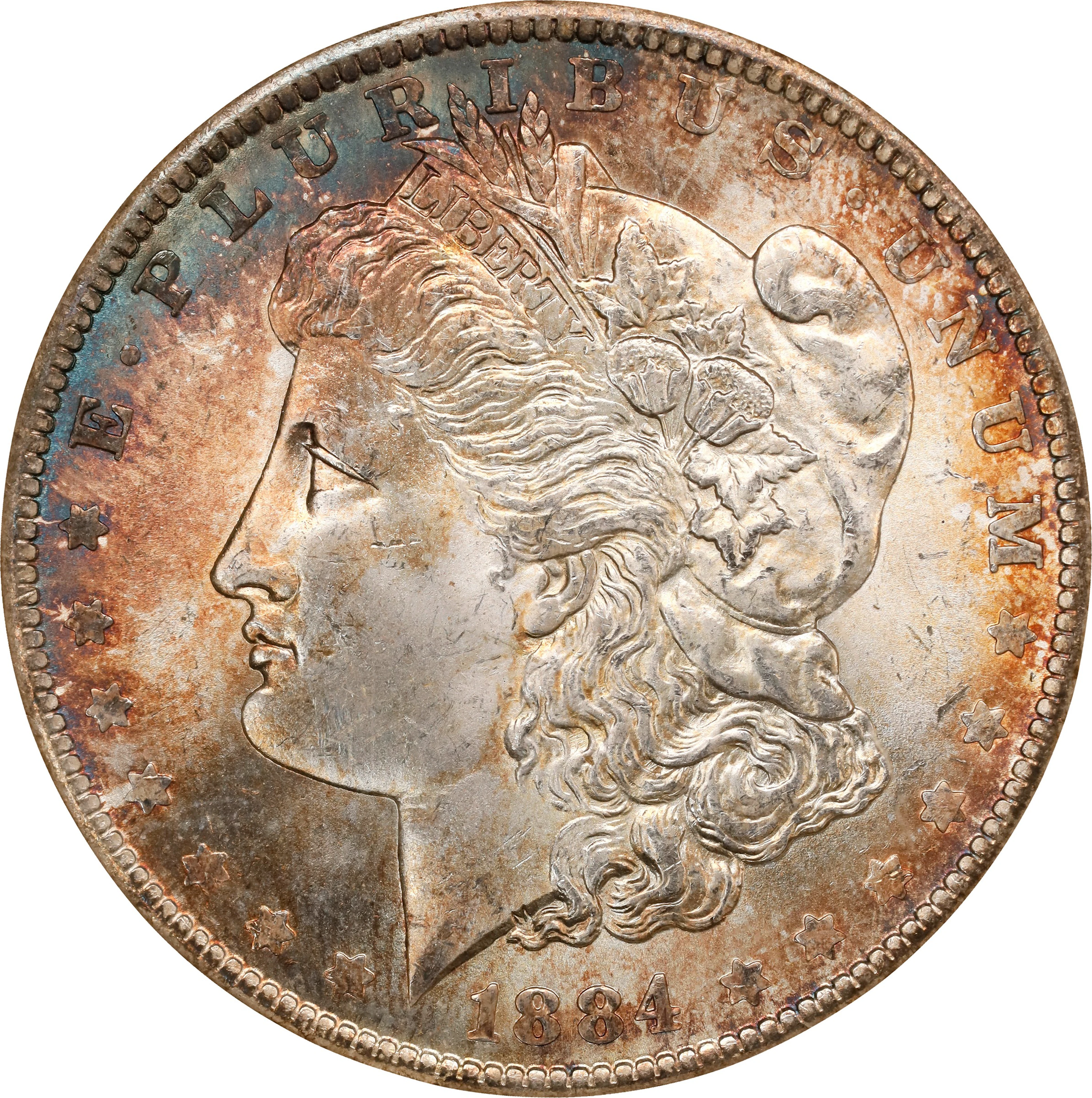 1884-O Morgan Silver Dollar. MS-65 (NGC). OH Generation 5.0.