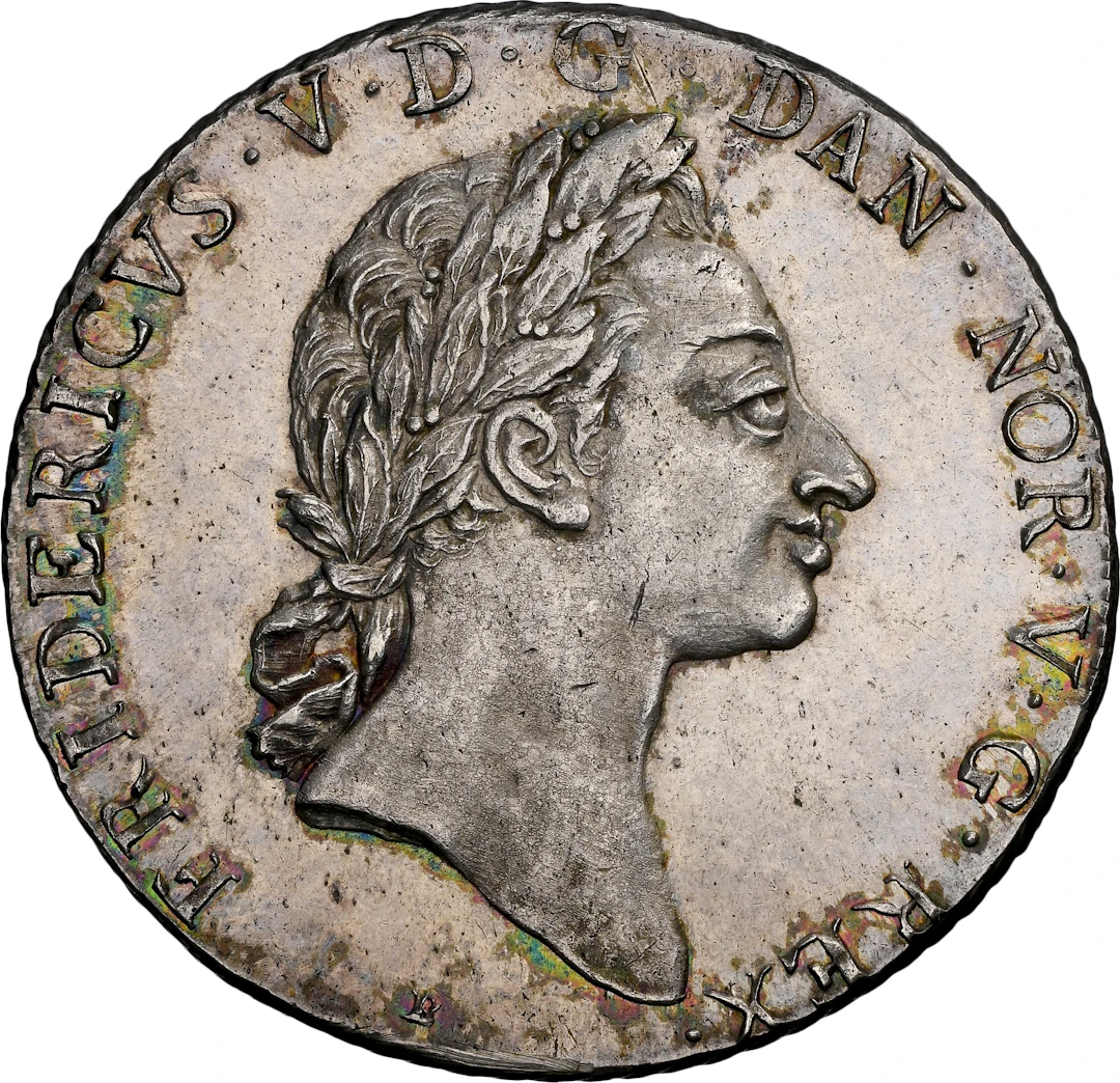 DENMARK. Speciedaler, 1765. Copenhagen Mint. Frederik V. NGC MS-63.