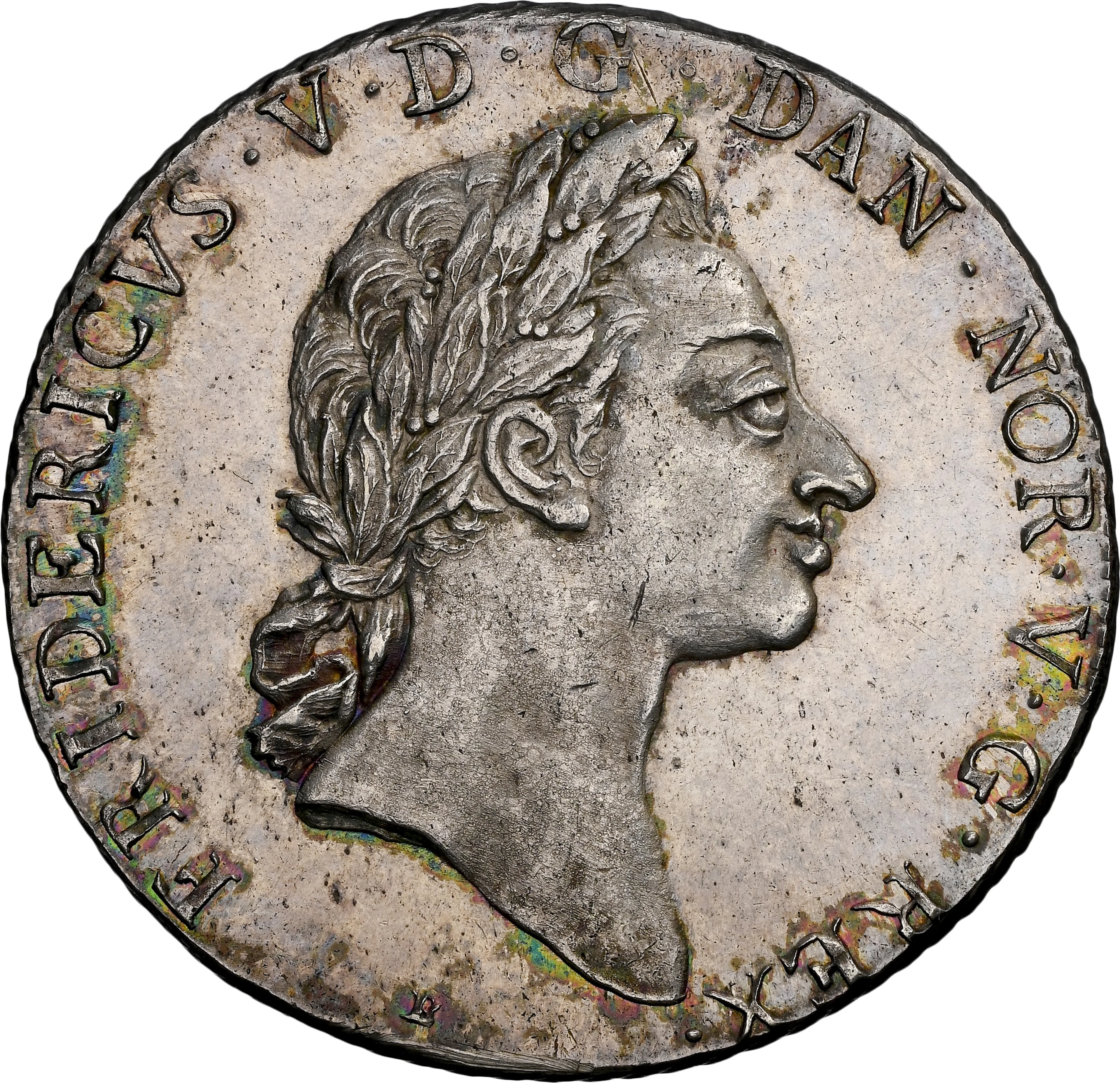 DENMARK. Speciedaler, 1765. Copenhagen Mint. Frederik V. NGC MS-63.