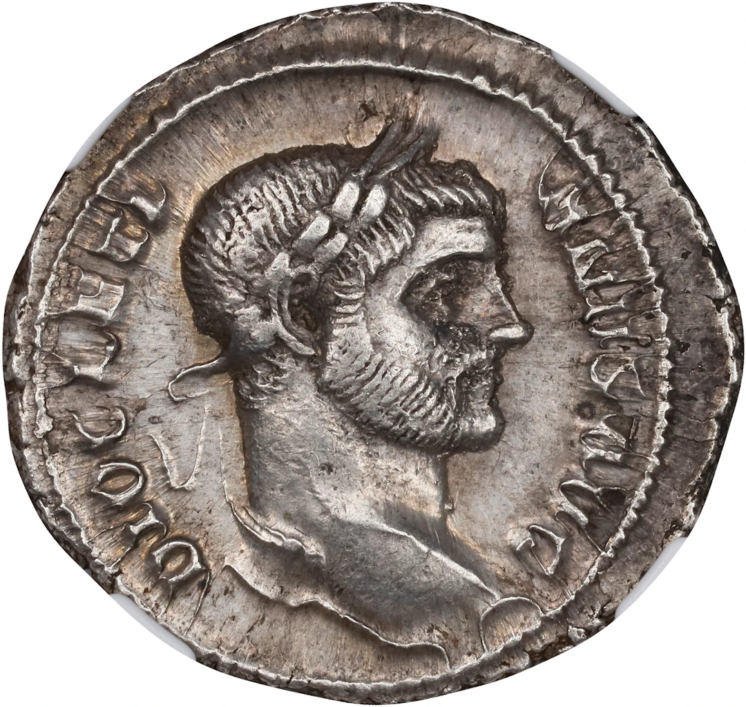 DIOCLETIAN, A.D. 284-305. AR Argenteus (2.70 gms), Rome Mint, ca.