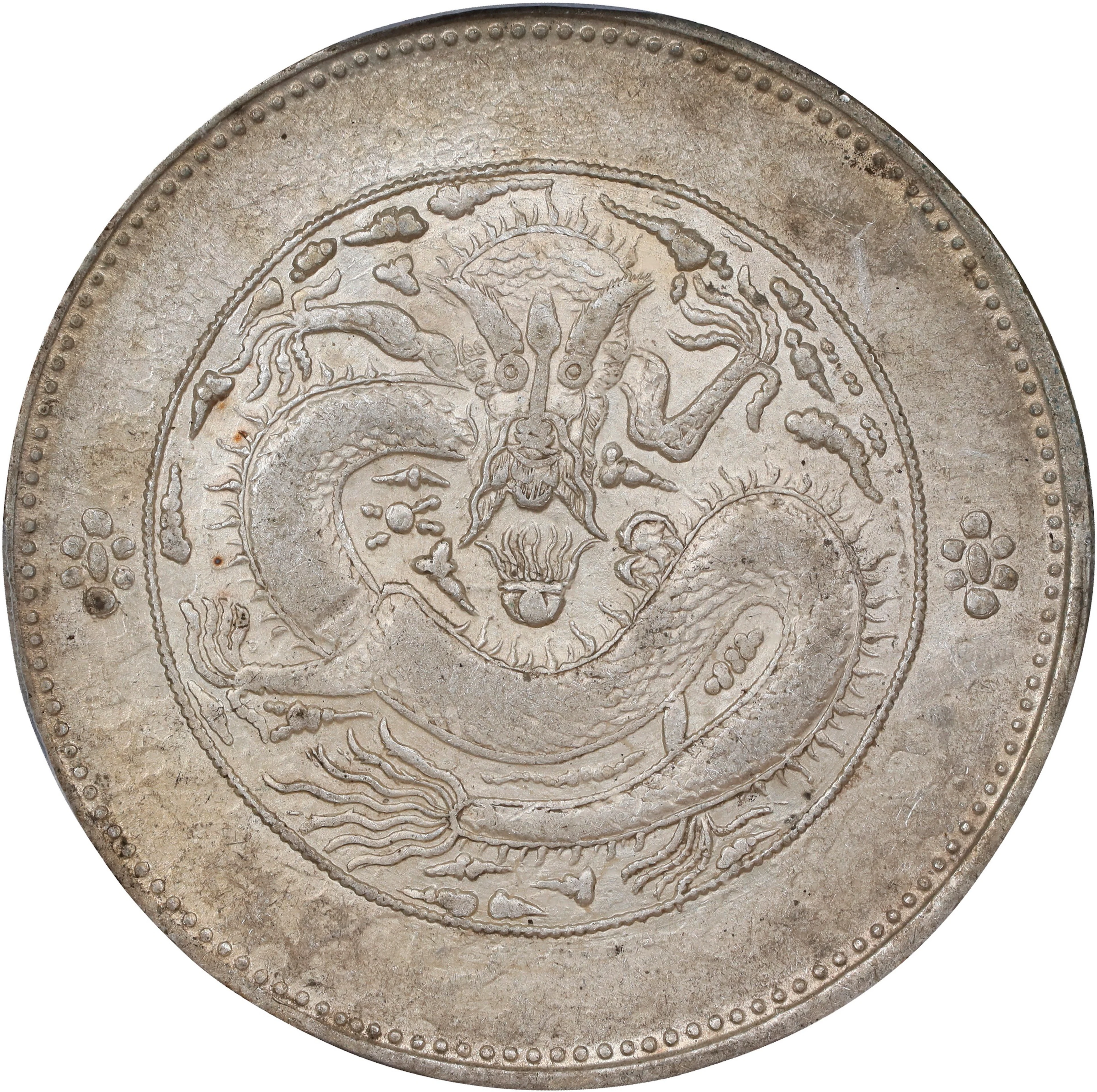 (t) CHINA. Sinkiang. 5 Mace (Miscals), ND (1910). Urumchi (Tihwa)