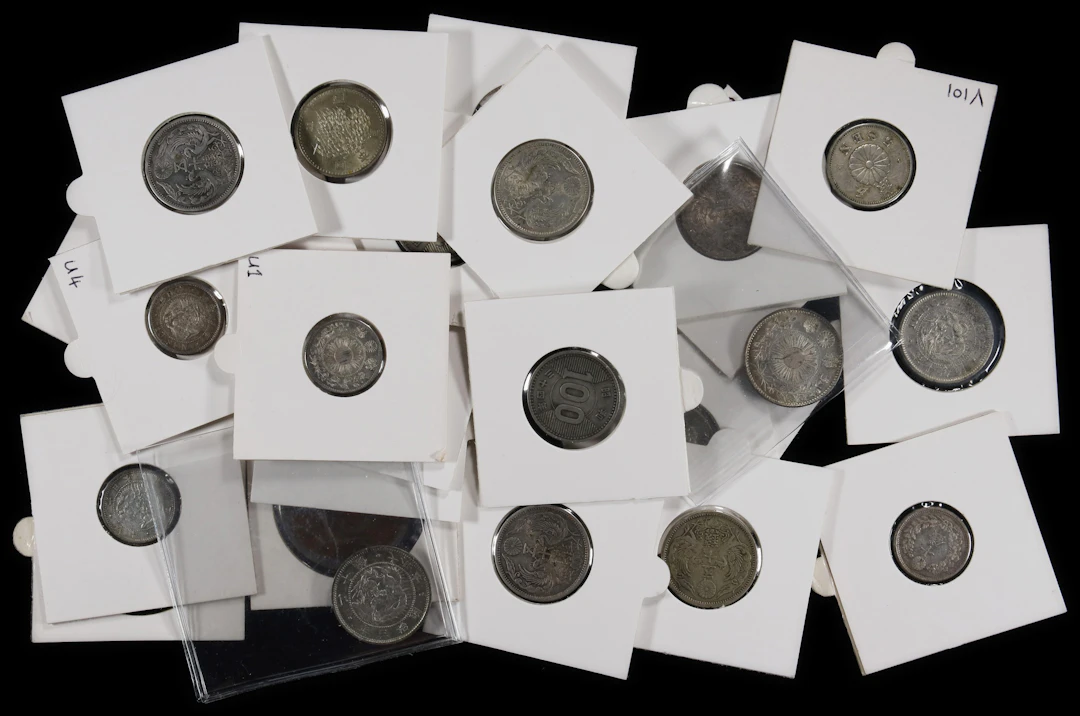 JAPAN. Group of Mixed Denominations (27 Pieces), 1870-1964. Osaka