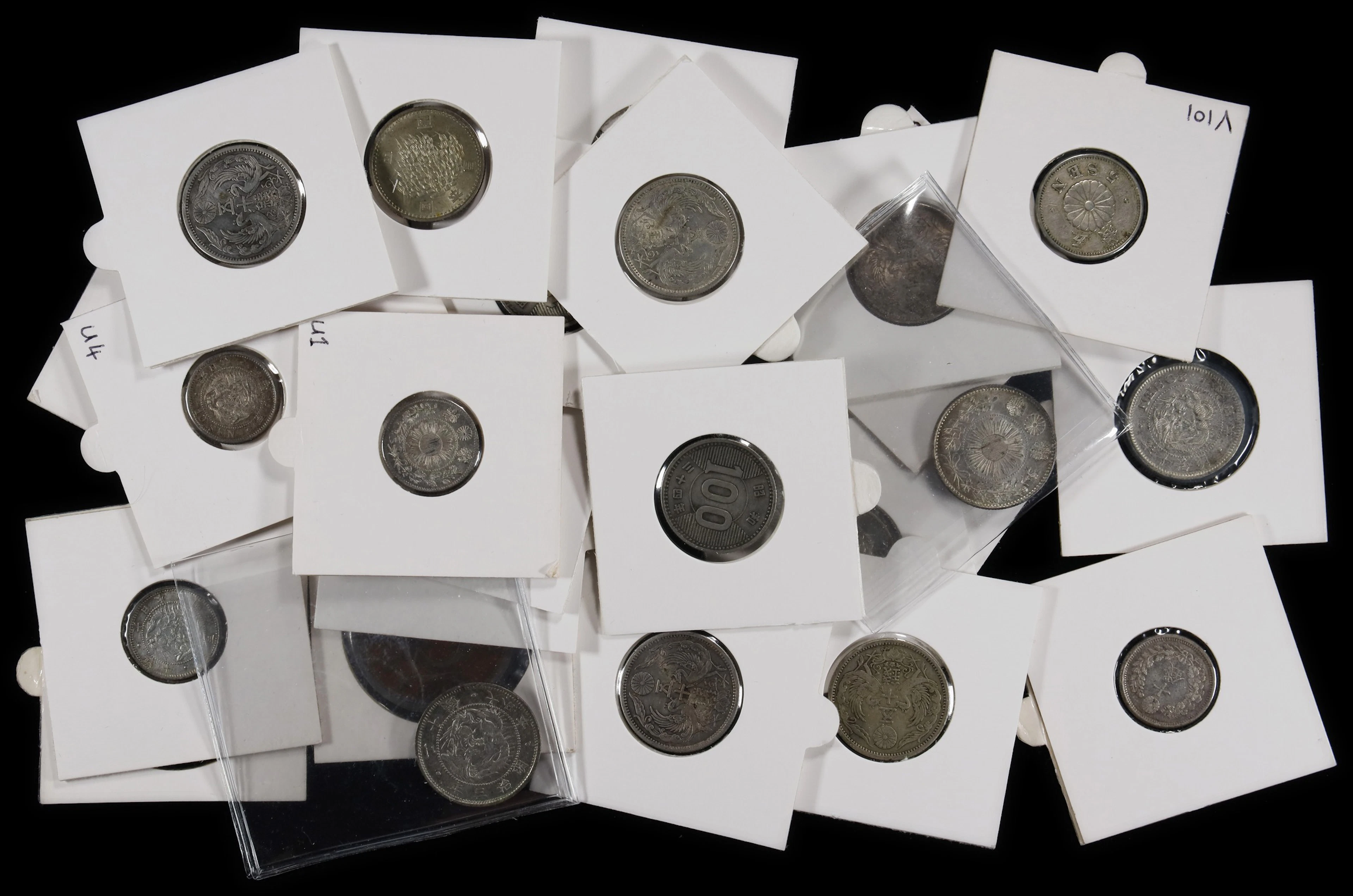 JAPAN. Group of Mixed Denominations (27 Pieces), 1870-1964. Osaka