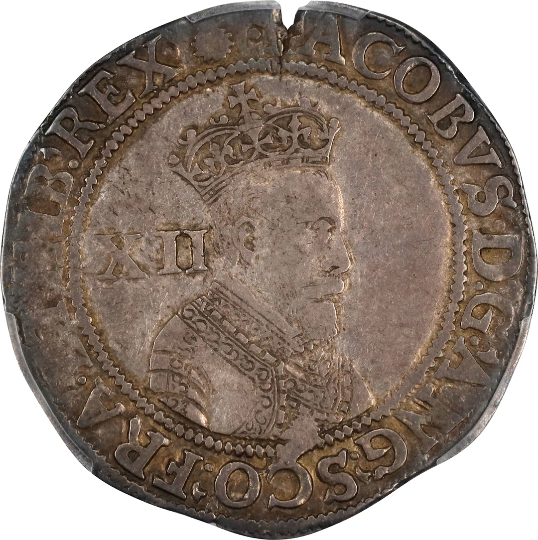 GREAT BRITAIN. Shilling, ND (1603-04). Tower Mint (London); mm: Thistle.