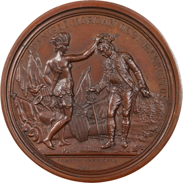"1781" (post-1839) General Daniel Morgan, Battle of the Cowpens Medal.