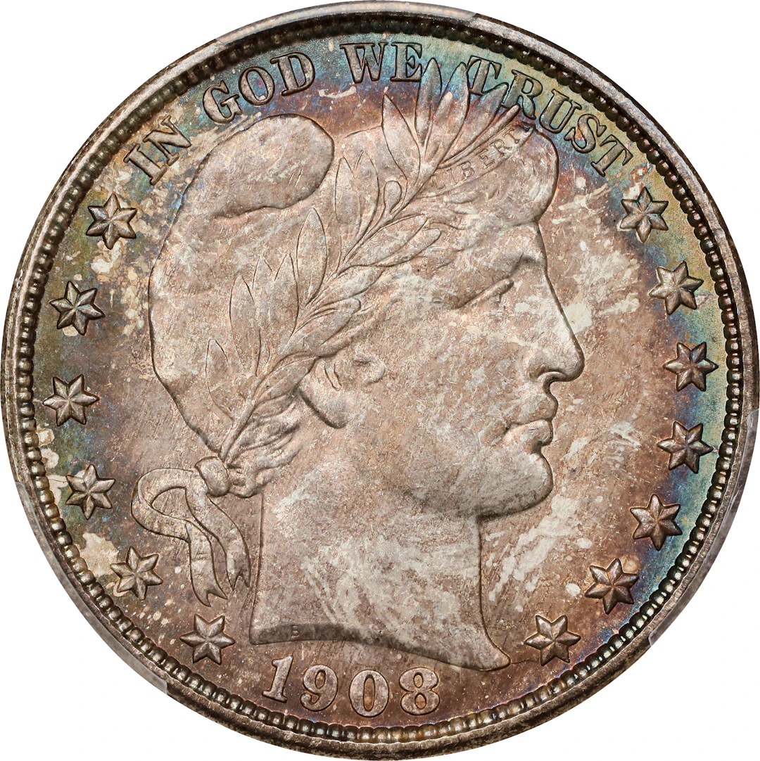 1908-O Barber Half Dollar. MS-67 (PCGS). CAC.