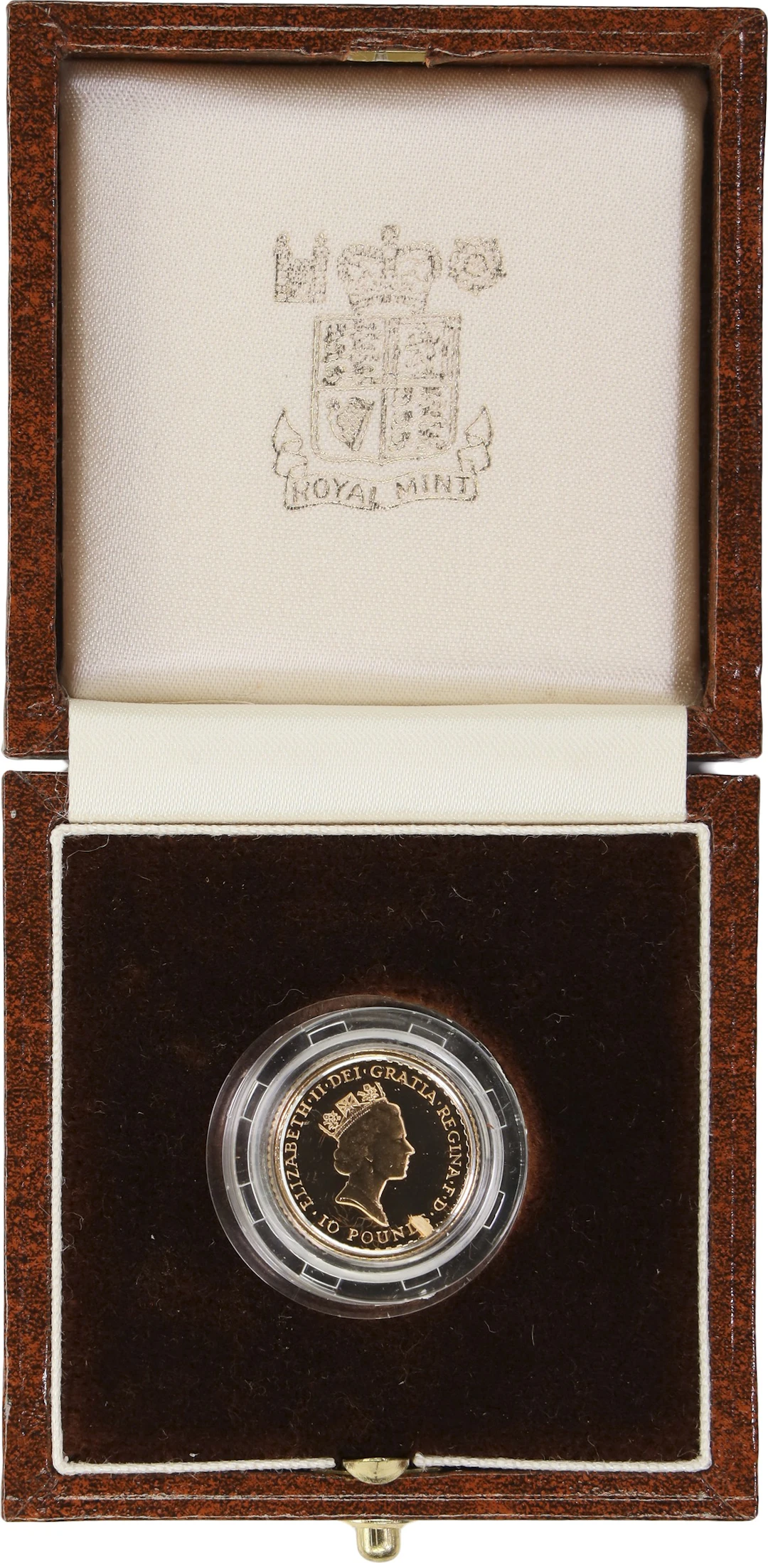 (0.1 oz, 3.11 g AGW). Great Britain. 1987 1/10 oz Gold Britannia. Proof.