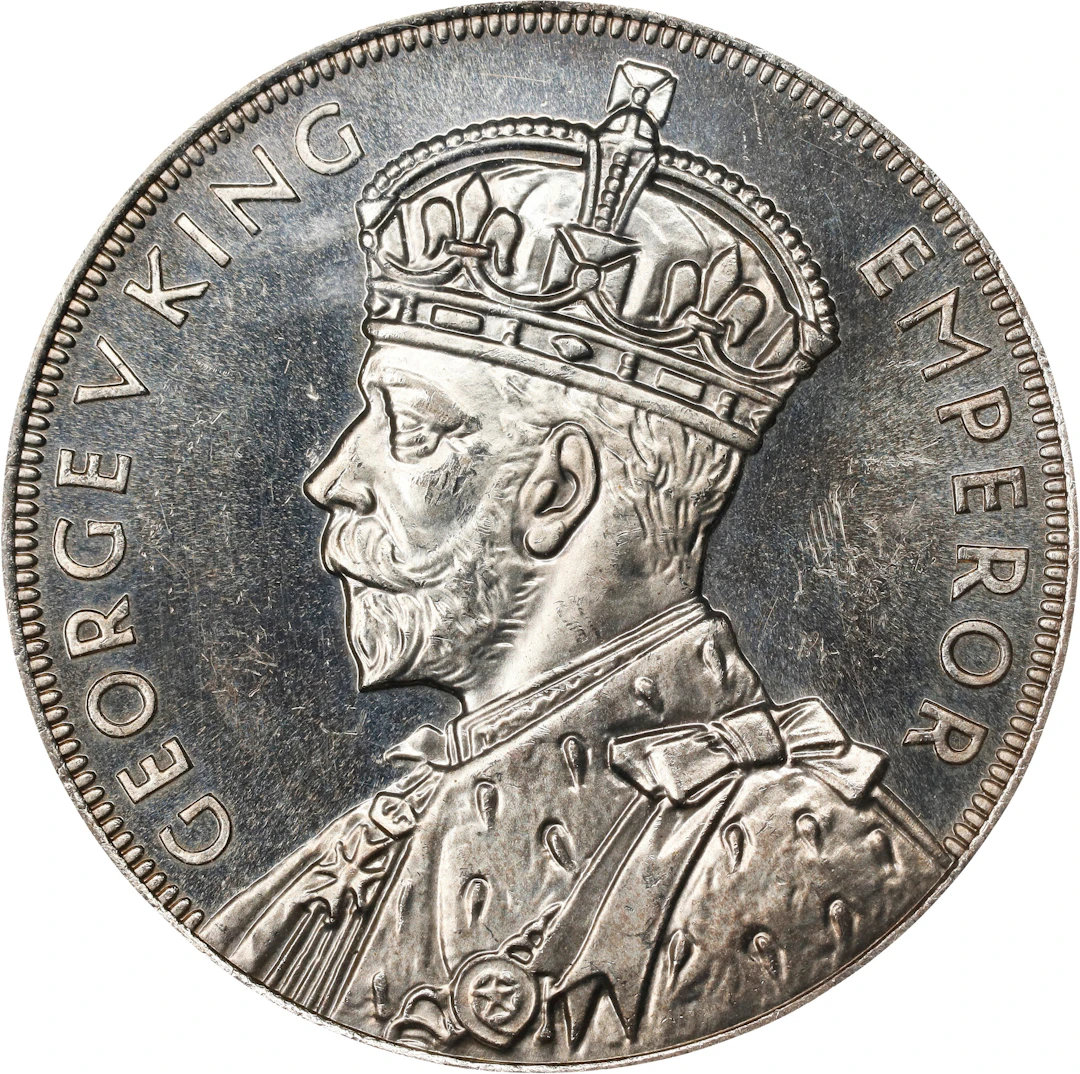 NEW ZEALAND. Crown, 1935. London Mint. George V. PCGS MS-63.