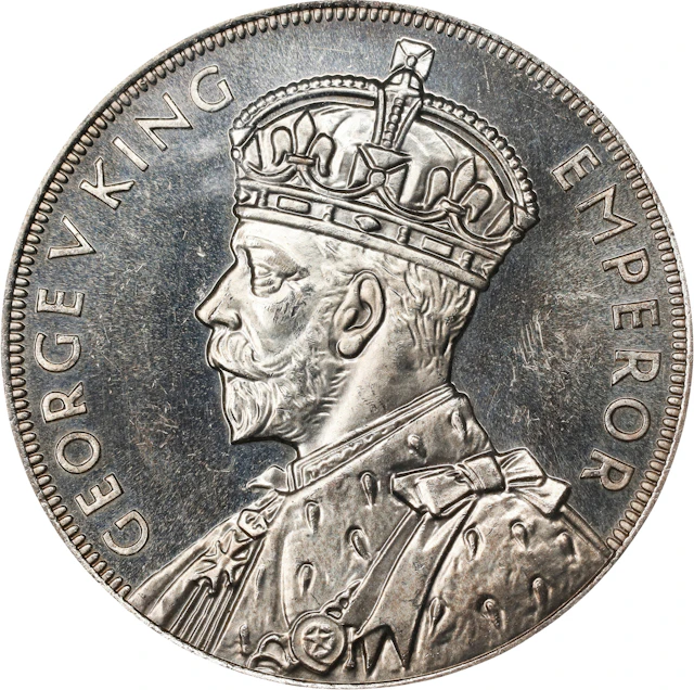 NEW ZEALAND. Crown, 1935. London Mint. George V. PCGS MS-63.