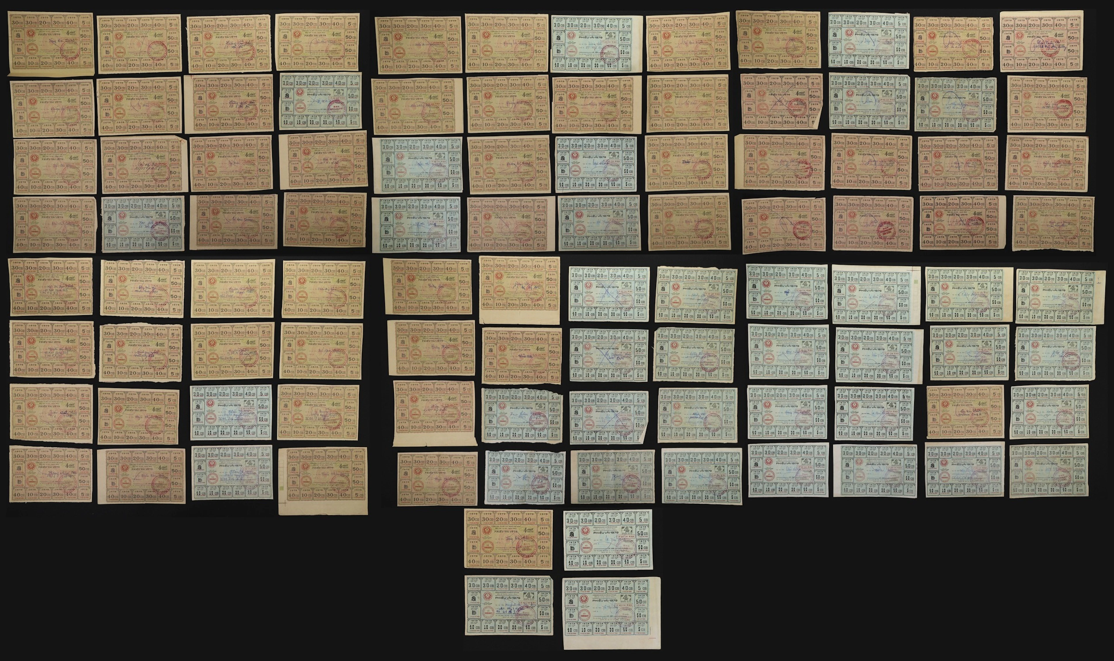 VIETNAM. Lot of (99). Mixed Banks. Mixed Denominations, 1979. P-Unlisted.