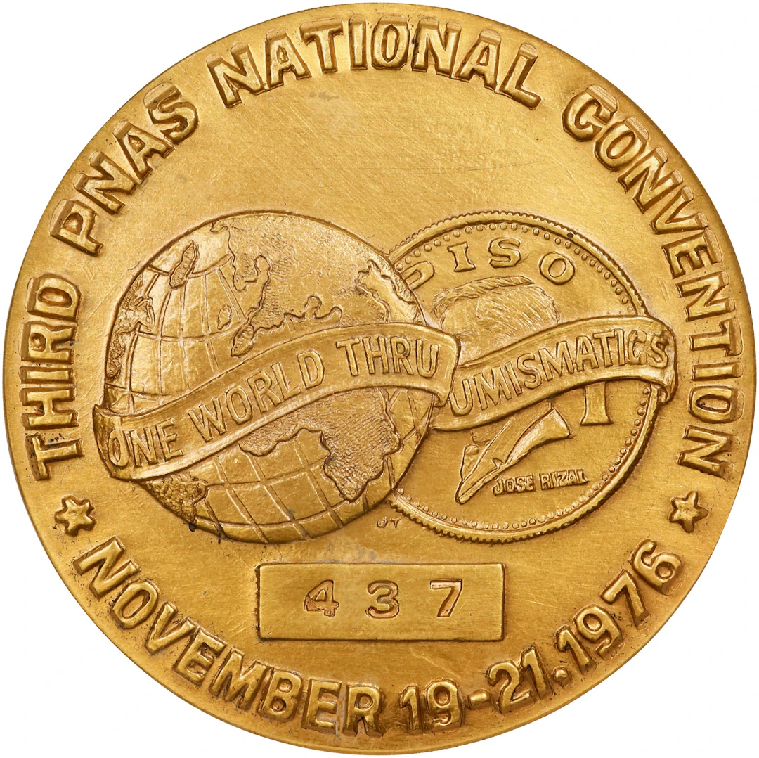 PHILIPPINES. 3rd Philippine Numismatic and Antiquarian Society National