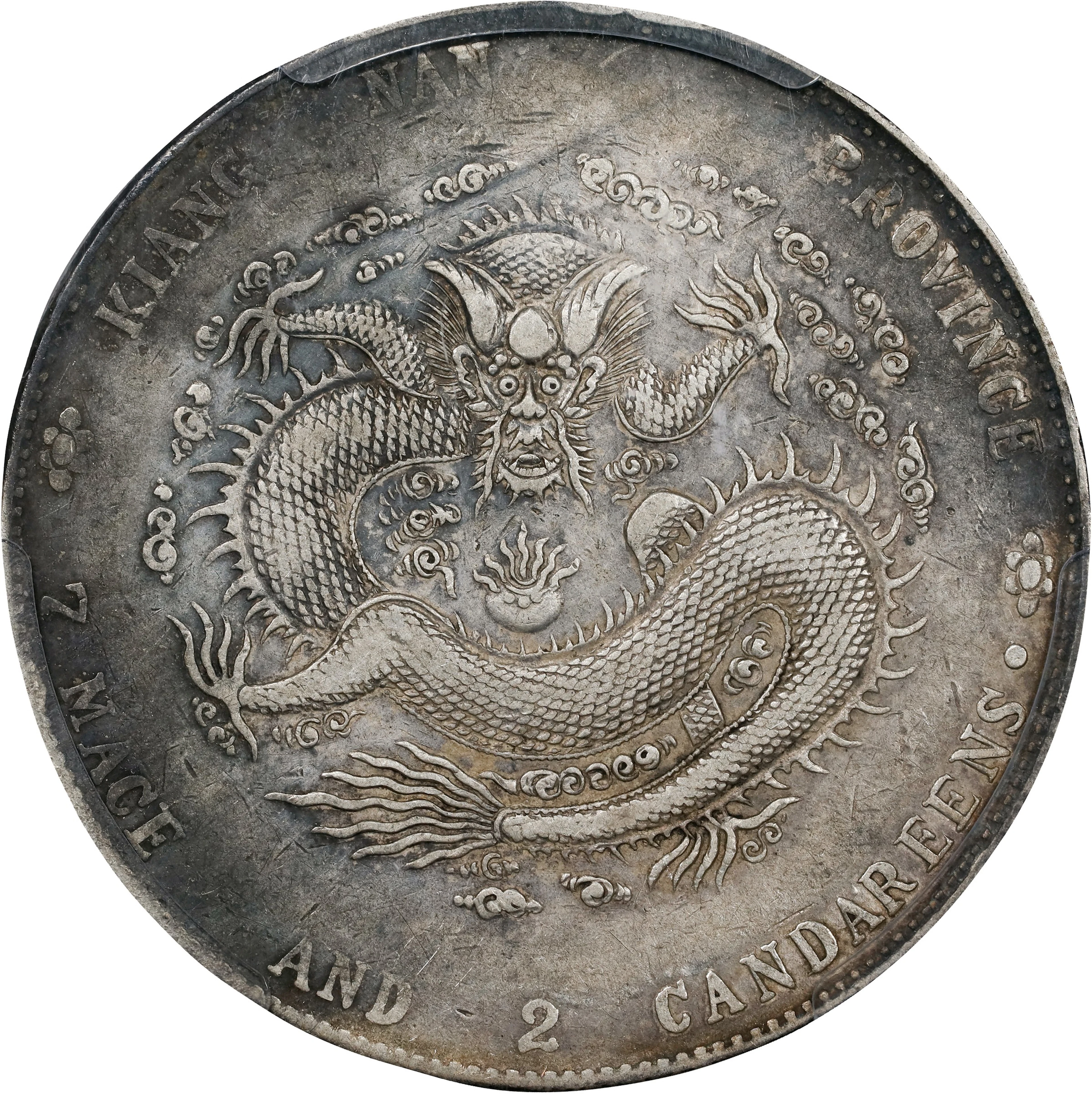 (t) CHINA. Kiangnan. 7 Mace 2 Candareens (Dollar), CD (1904)-HAH CH.