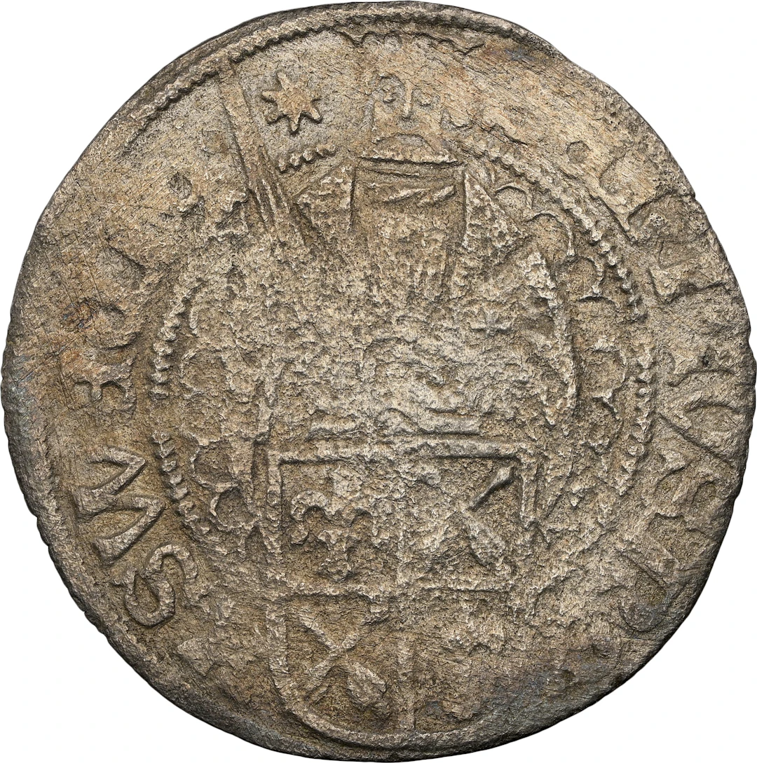 SWEDEN. Öre, 1523. Uppsala Mint. Gustav Vasa. NGC AU Details--Cleaned.