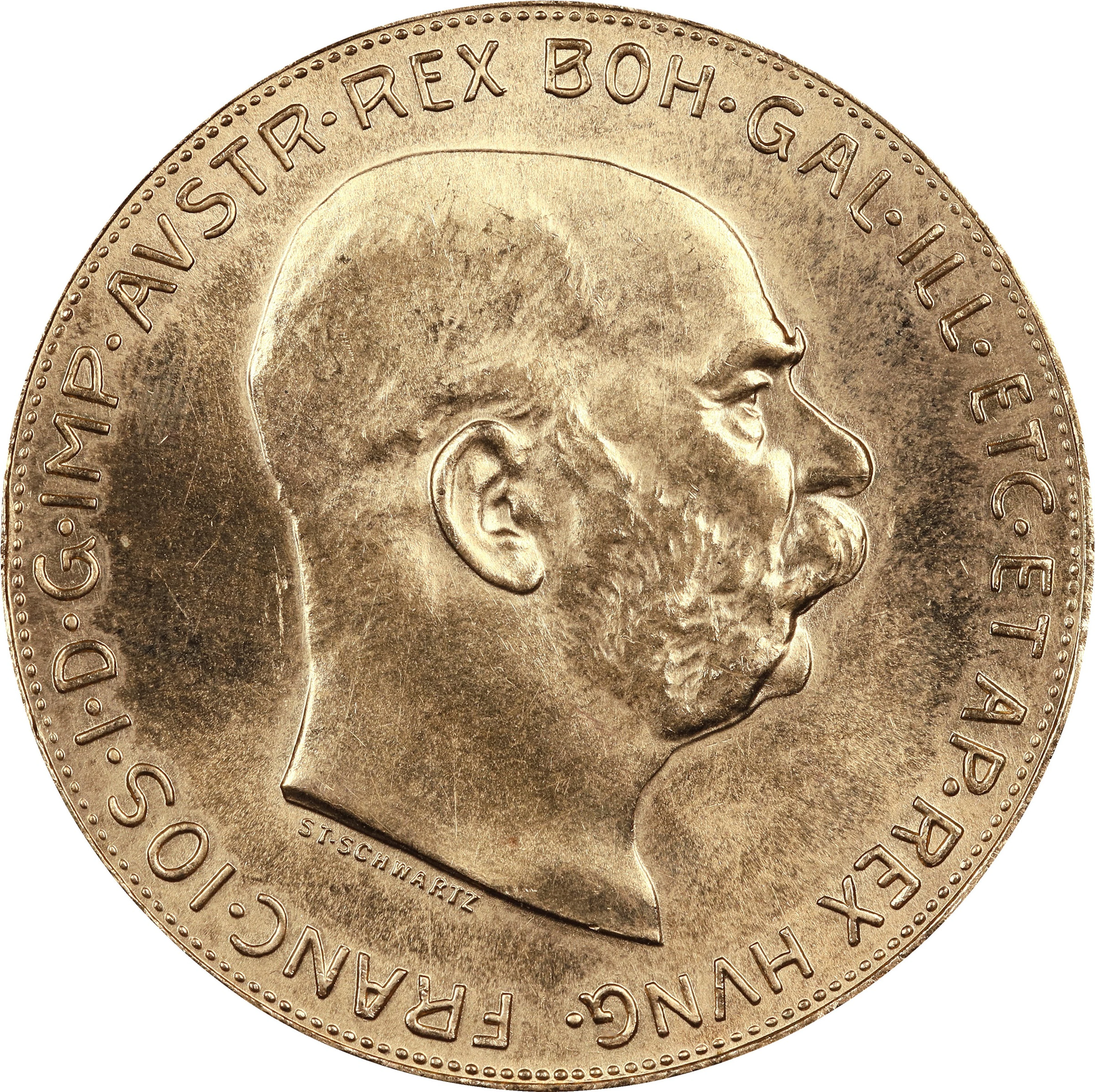 (0.98 oz, 30.482 g AGW). Austria. 1915 Gold 100 Corona.