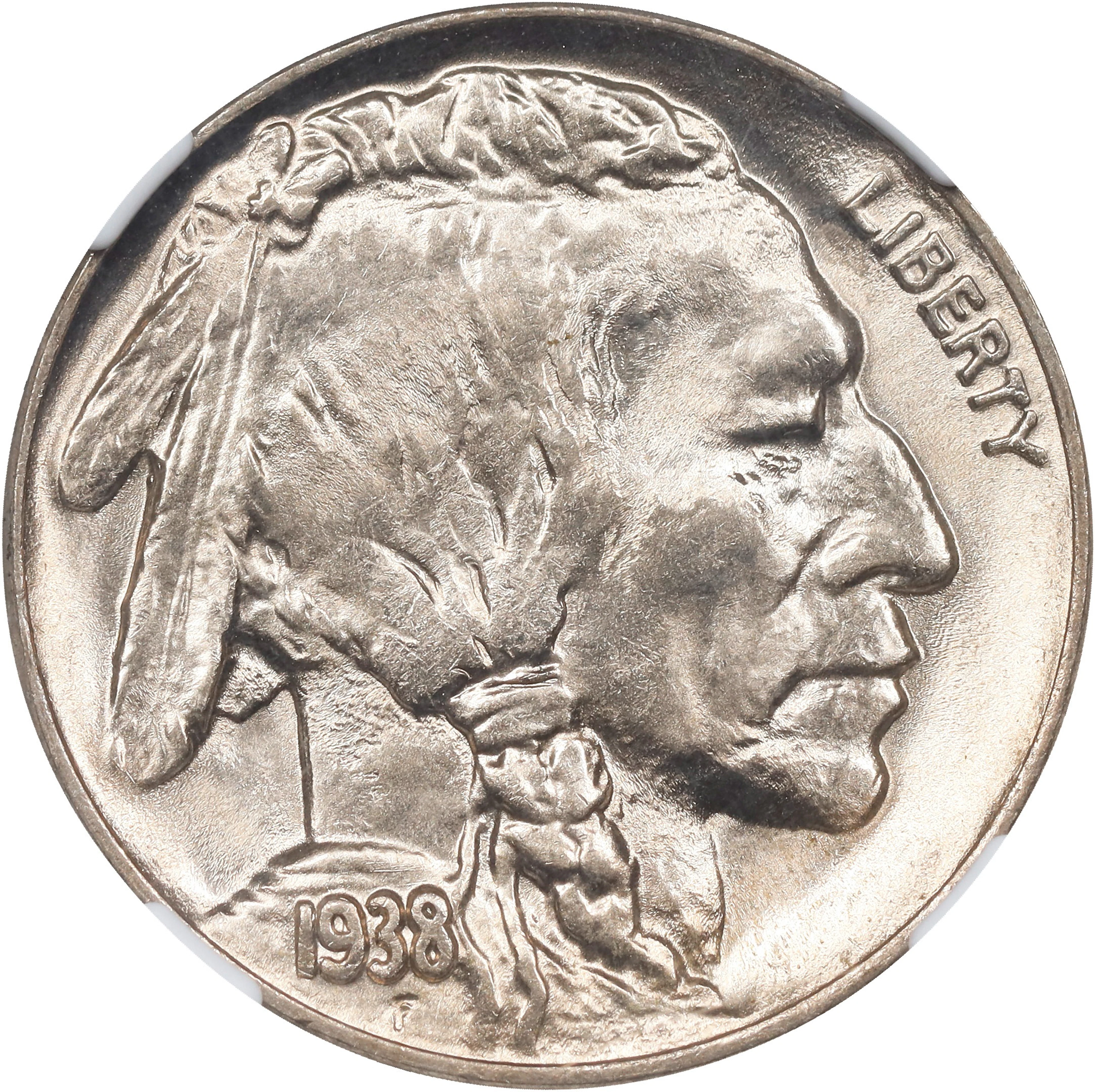 1938-D/S Buffalo Nickel. MS-67 (NGC).