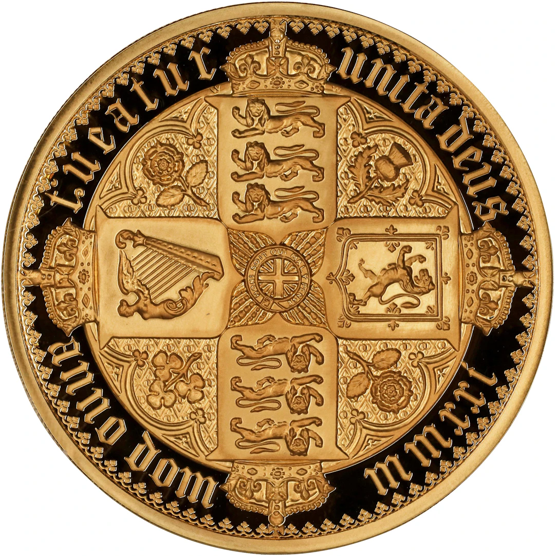 GREAT BRITAIN. Gold 500 Pounds (5 Ounces), 2021. Llantrisant Mint.