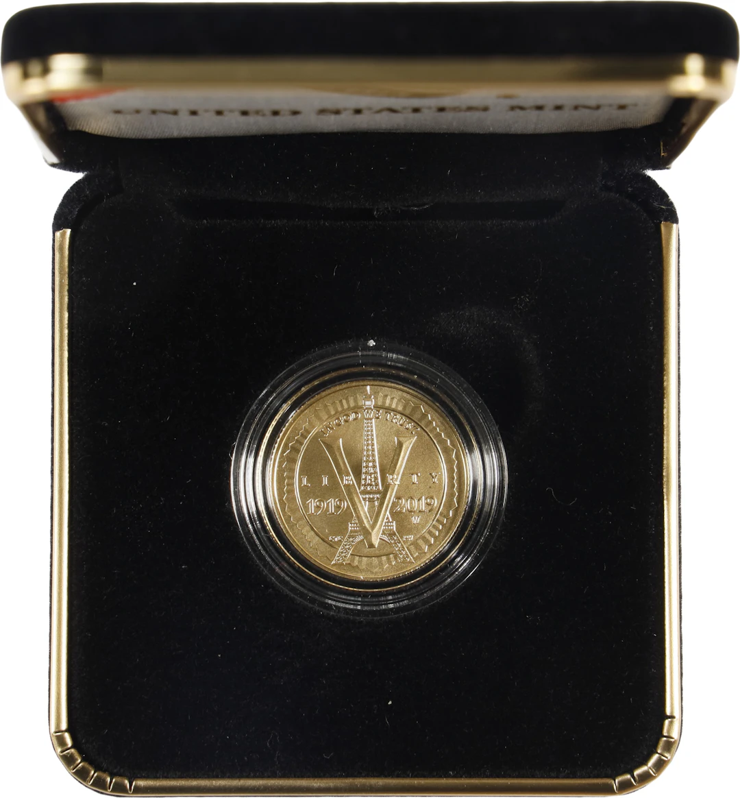(0.242 oz, 7.527 g AGW). 2019-W American Legion 100th Anniversary