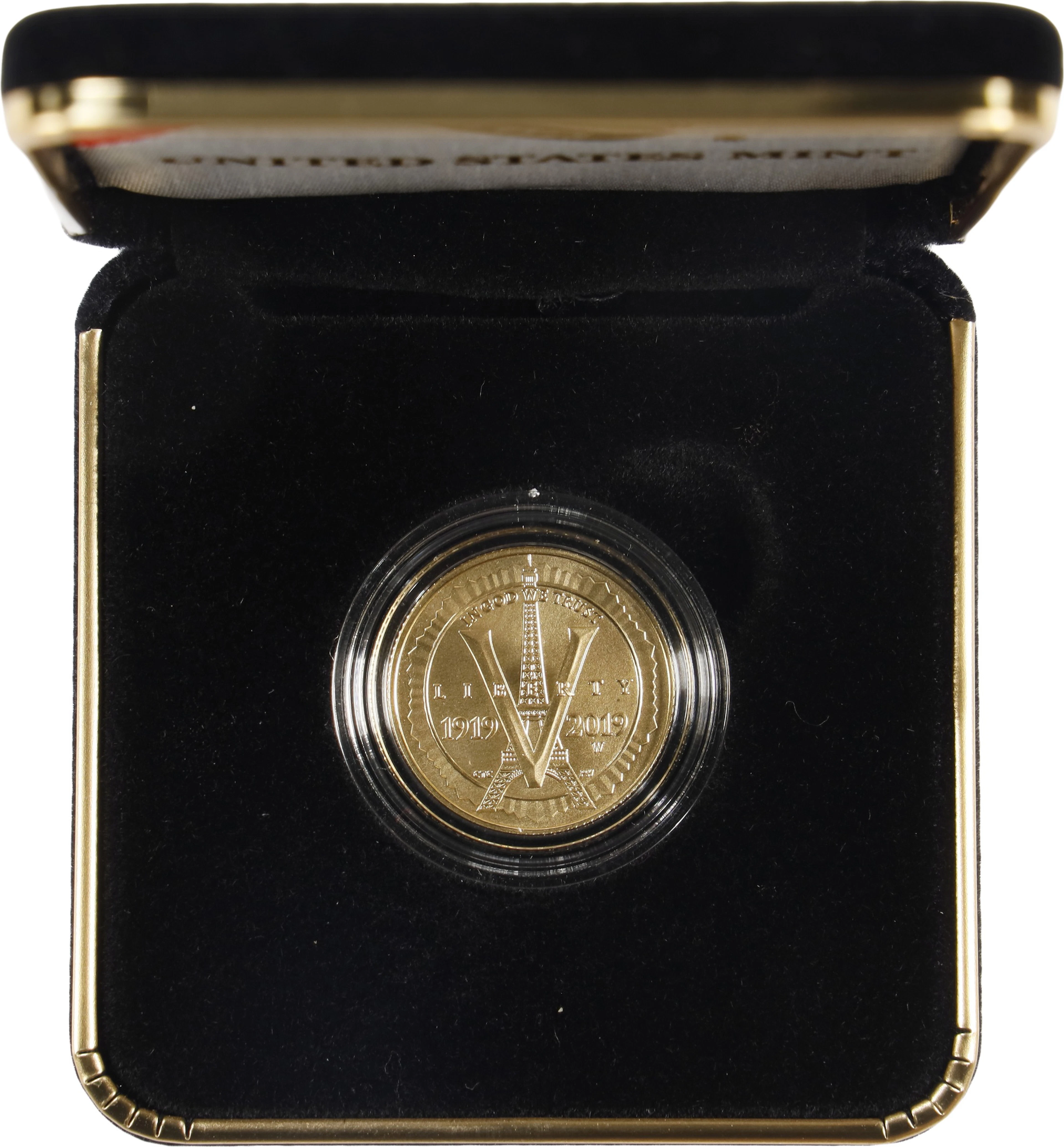 (0.242 oz, 7.527 g AGW). 2019-W American Legion 100th Anniversary