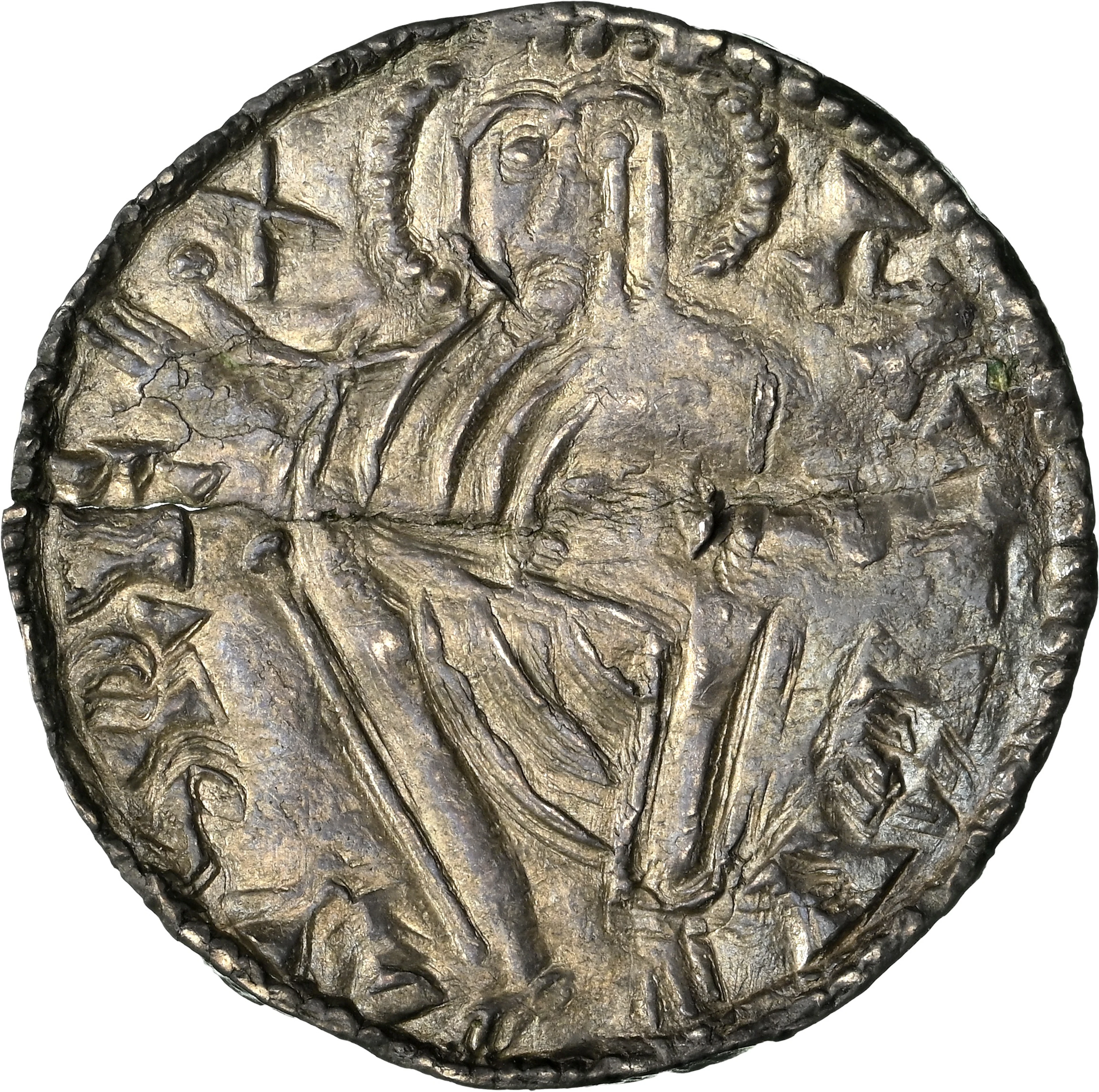 DENMARK. Penny, ND (1047-75). Lund Mint. Svend II Estridsen. NGC Unc
