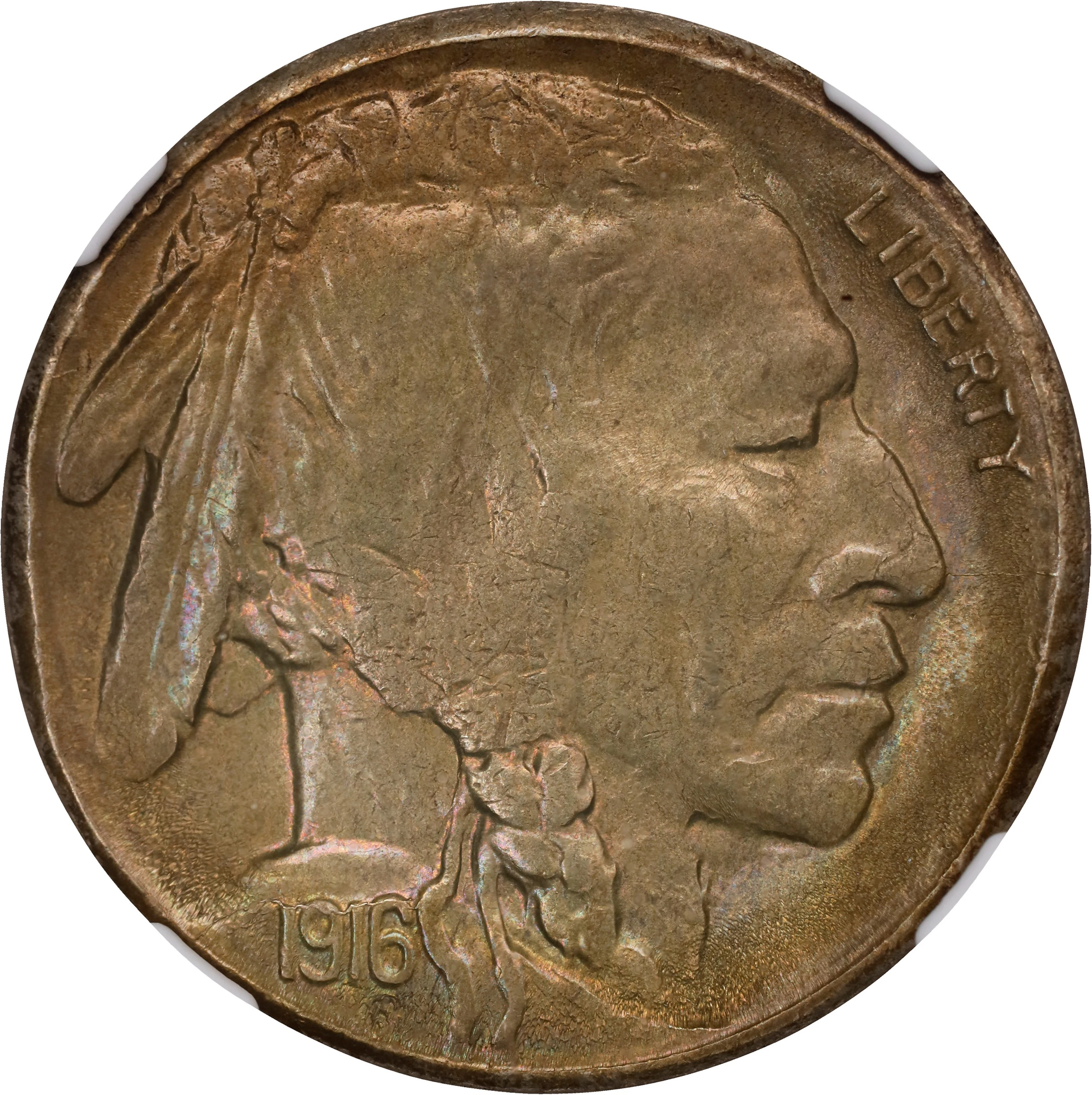 1916-S Buffalo Nickel. MS-63 (NGC).