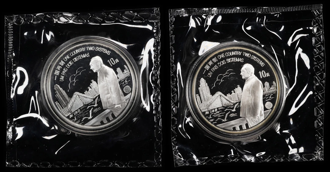 CHINA. Duo of Silver 10 Yuan (2 Pieces), 1997. SUPERB-GEM PROOF.