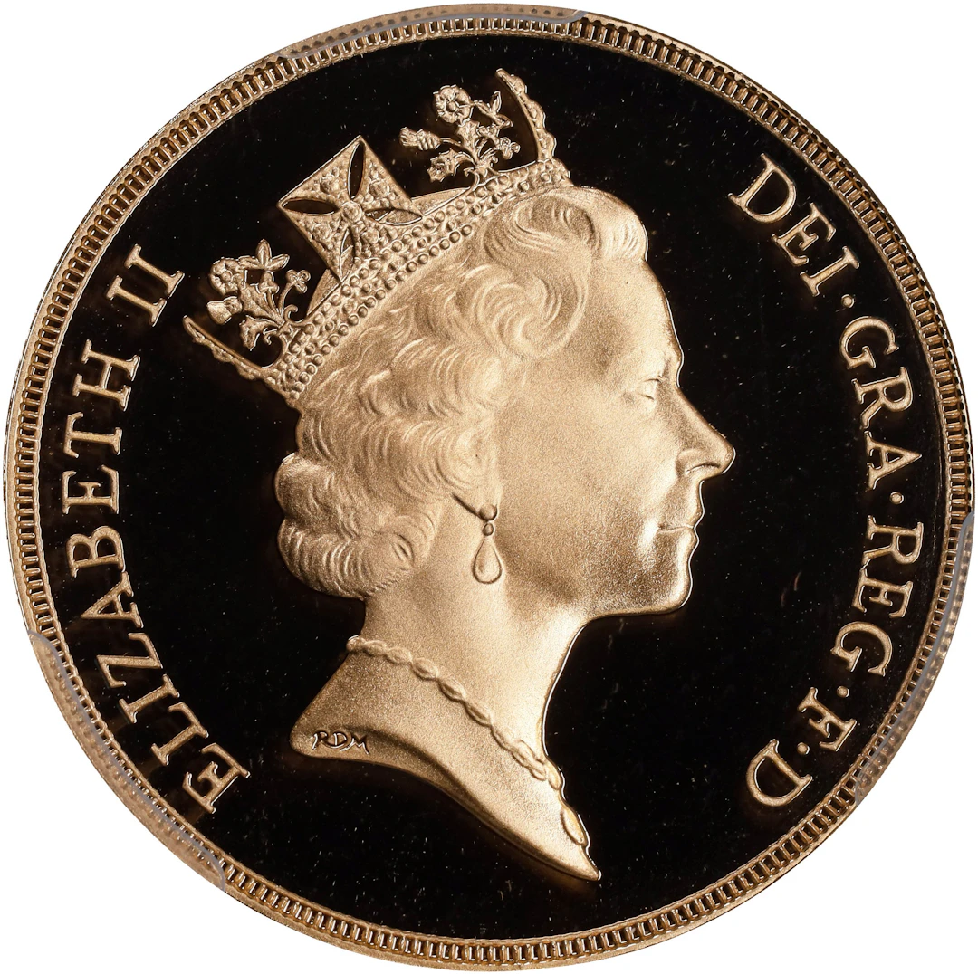 GREAT BRITAIN. 2 Pounds, 1992. Llantrisant Mint. Elizabeth II. PCGS