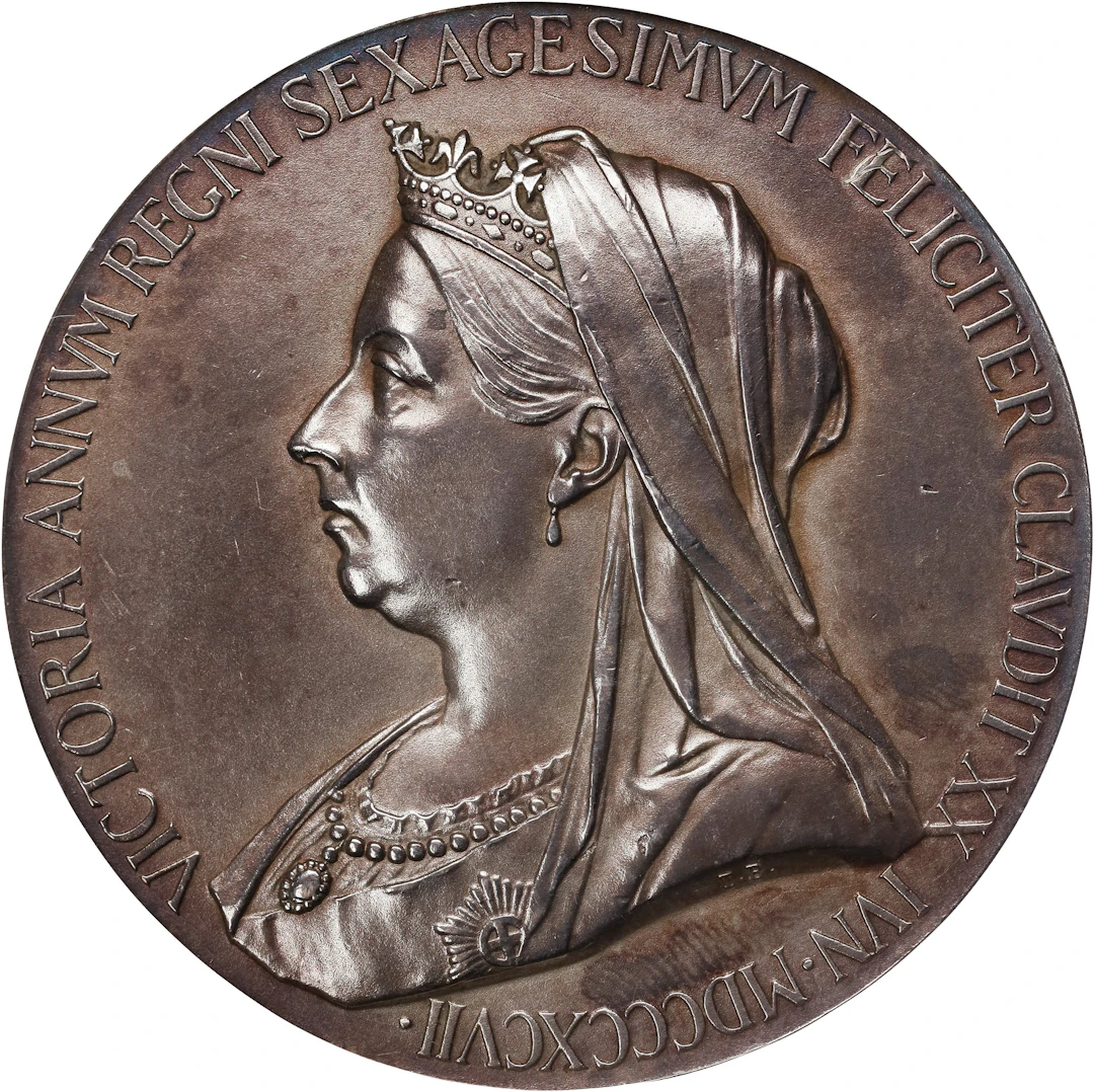 GREAT BRITAIN. Victoria Diamond Jubilee Silver Medal, 1897. London