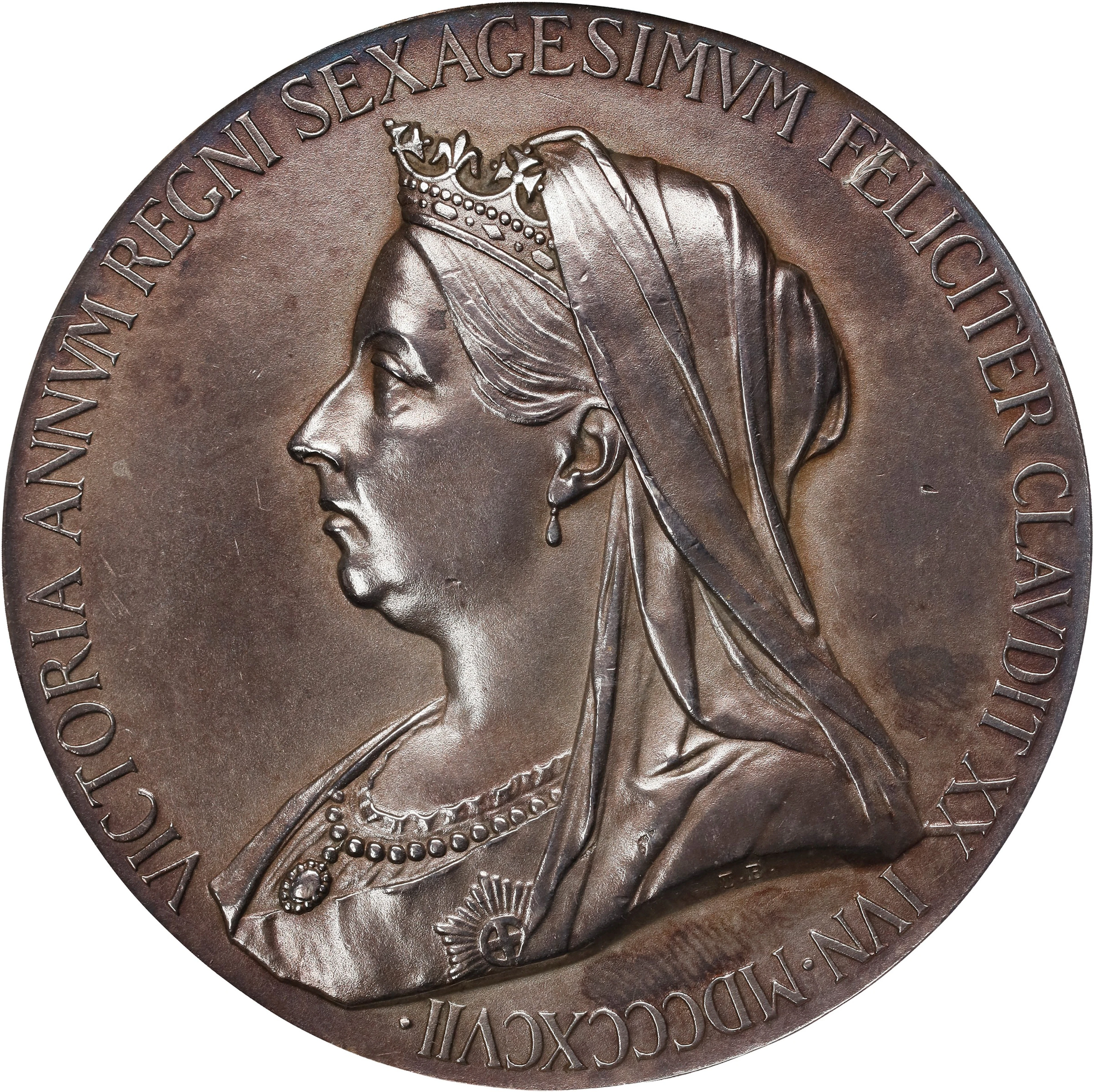 GREAT BRITAIN. Victoria Diamond Jubilee Silver Medal, 1897. London