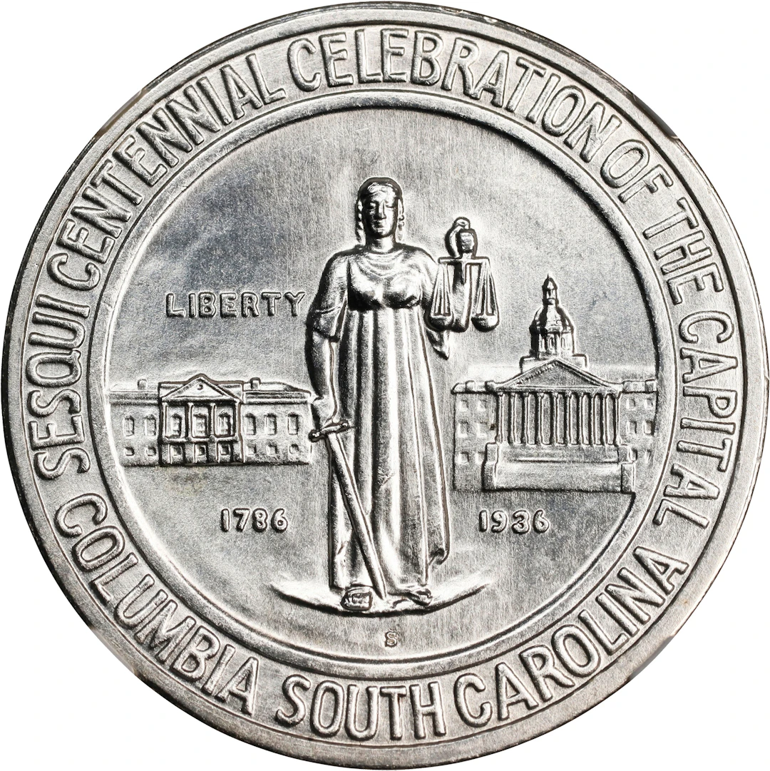 1936-S Columbia, South Carolina Sesquicentennial. MS-65 (NGC).