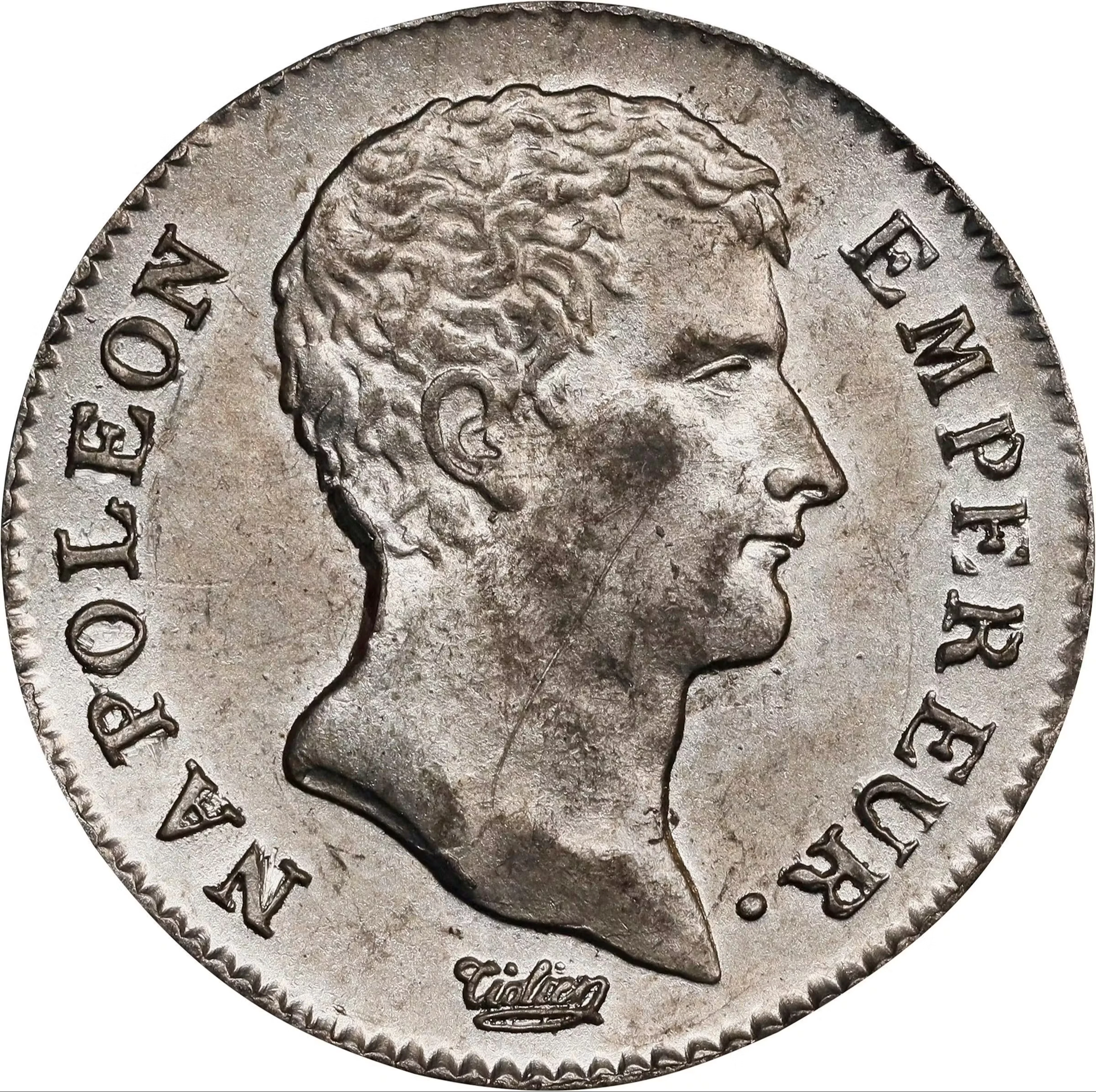 FRANCE. Empire. Tin 3 Centimes Fantasy, ND ("1804-14") (ca. late 19th