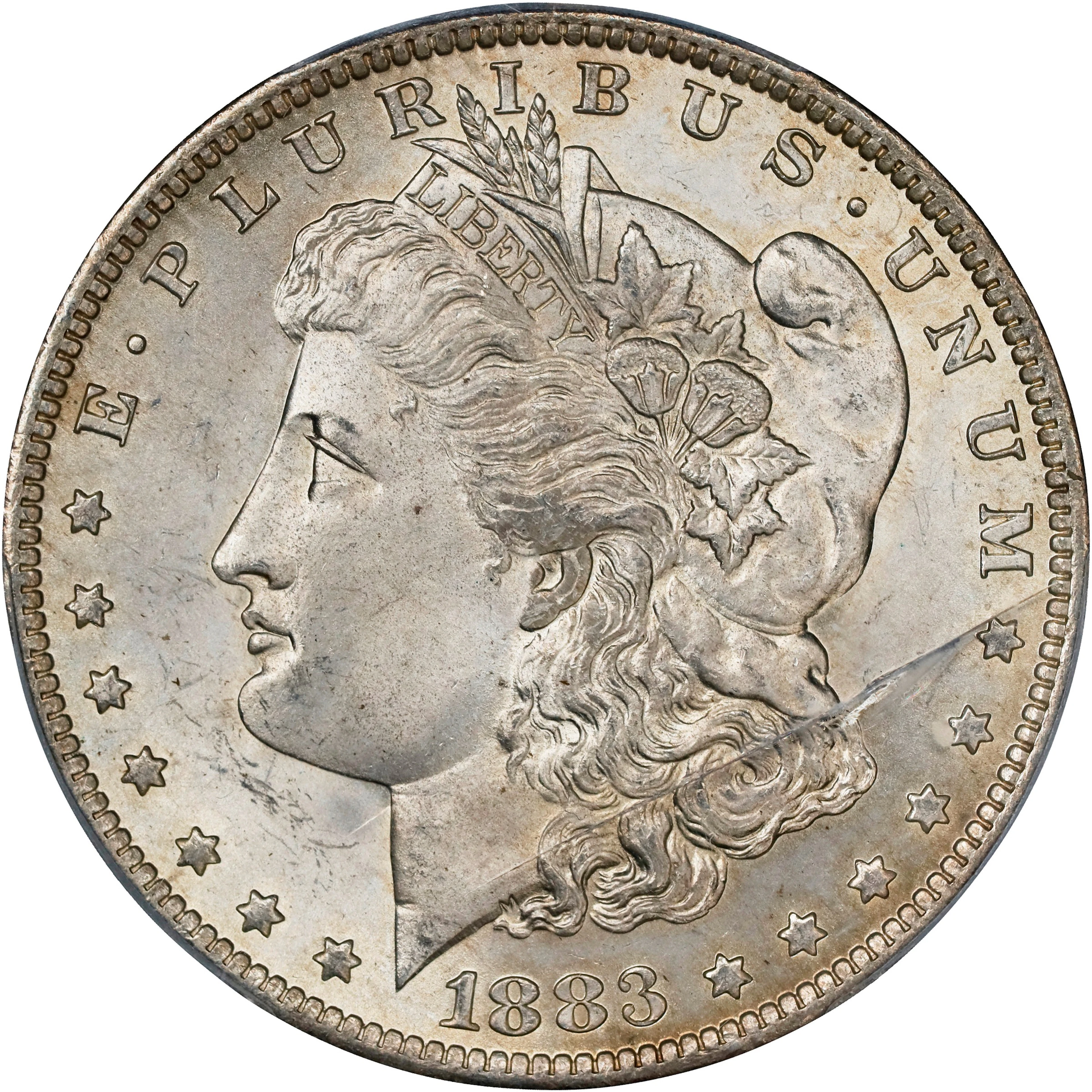 1883-O Morgan Silver Dollar. MS-65 (PCGS).