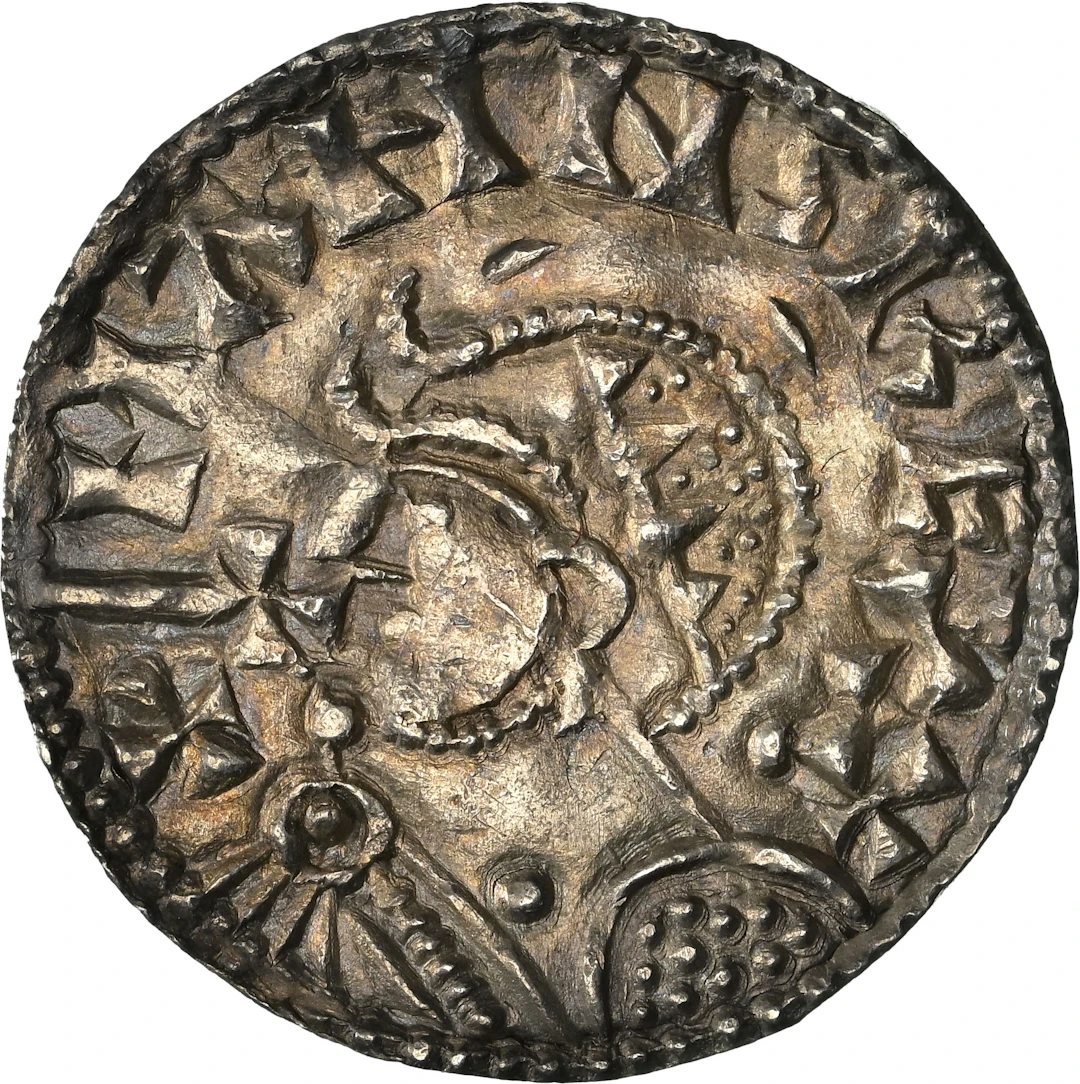 DENMARK. Penny, ND (1042-47). Lund Mint. Magnus I, "the Good" (Magnus