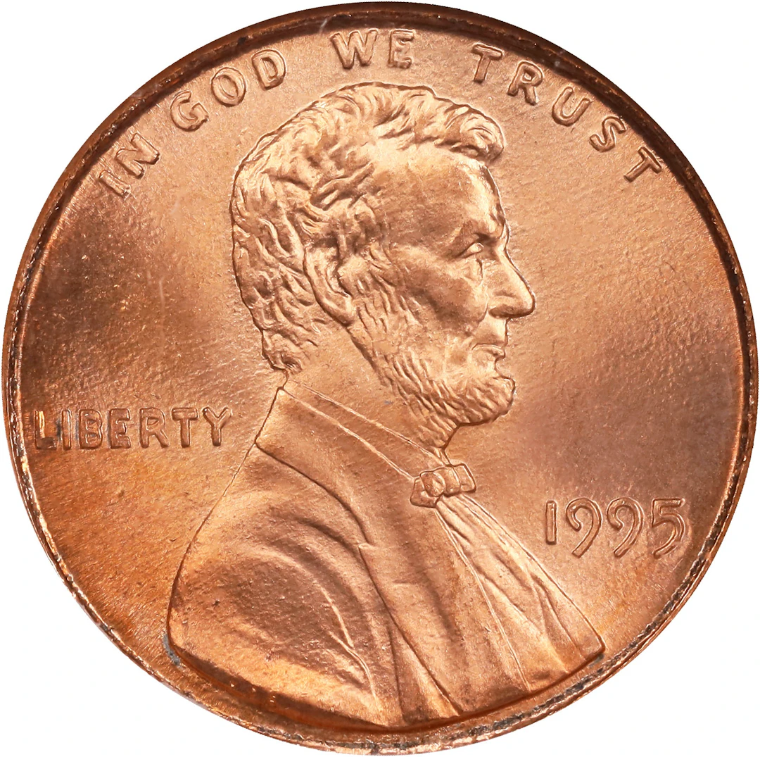 1995 Lincoln Cent. FS-101. Doubled Die Obverse. MS-68 RD (NGC).