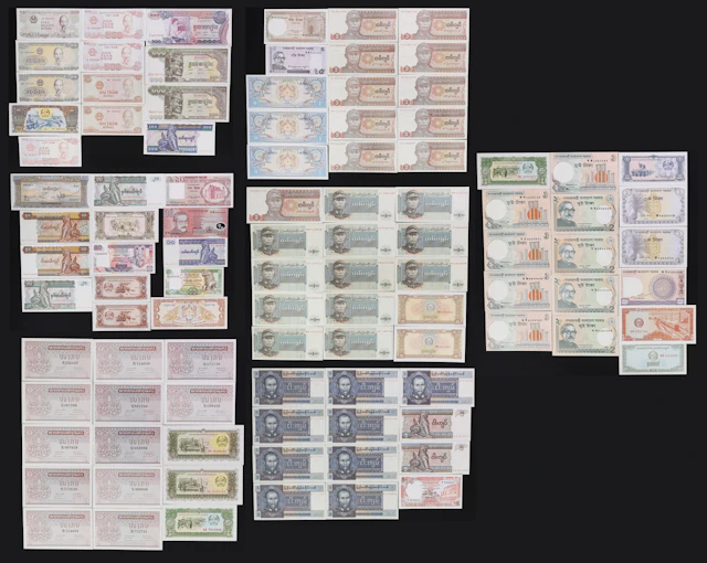 MIXED LOTS. Lot of (100). Mixed Banks. Mixed Denominations, Mixed