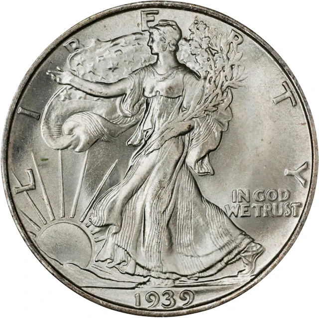 1939-S Walking Liberty Half Dollar. MS-65 (NGC). OH Generation 4.0.