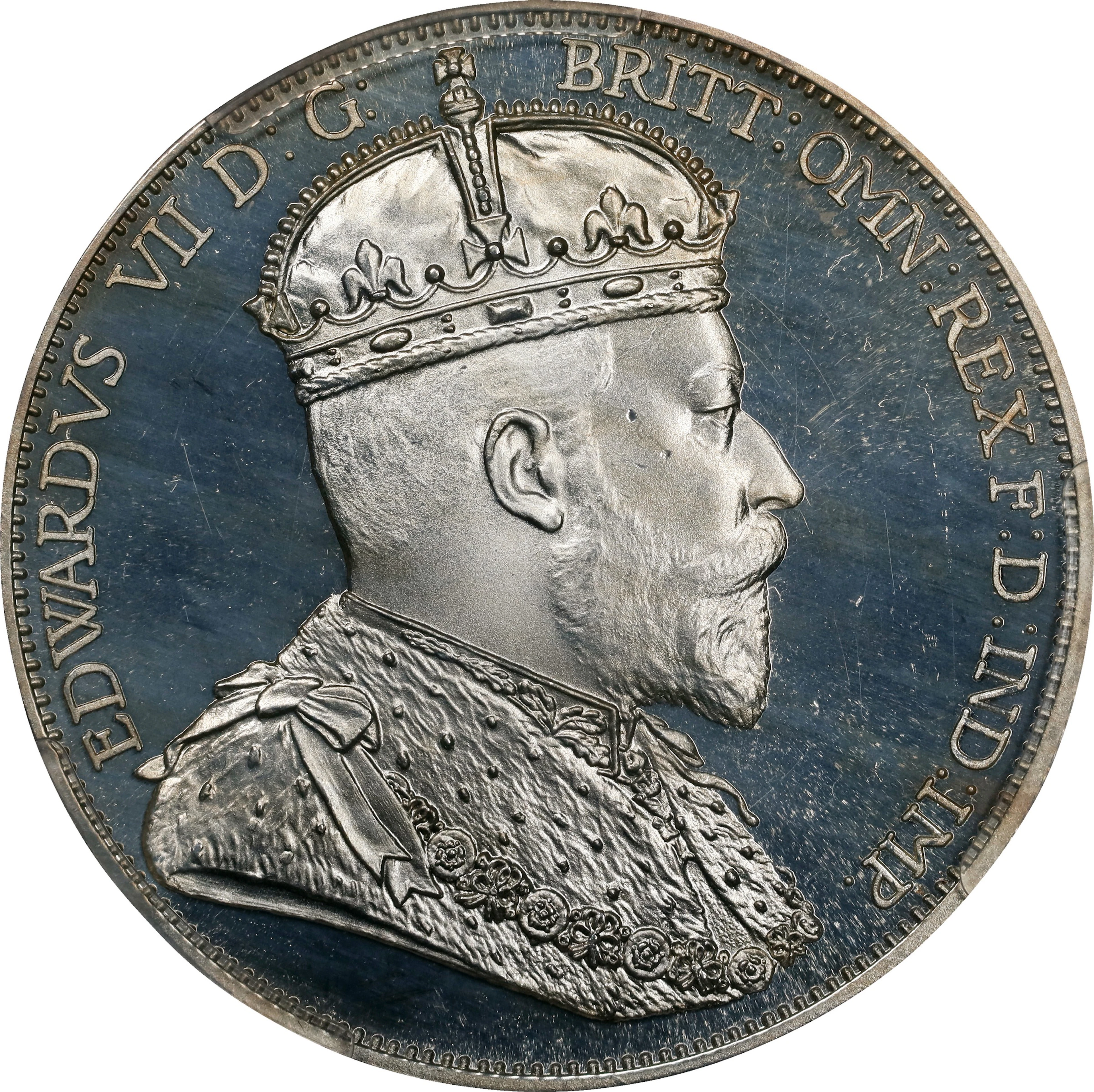 HONG KONG (SAR). Fantasy Silver Dollar, "1901" (ca. 2000). Edward