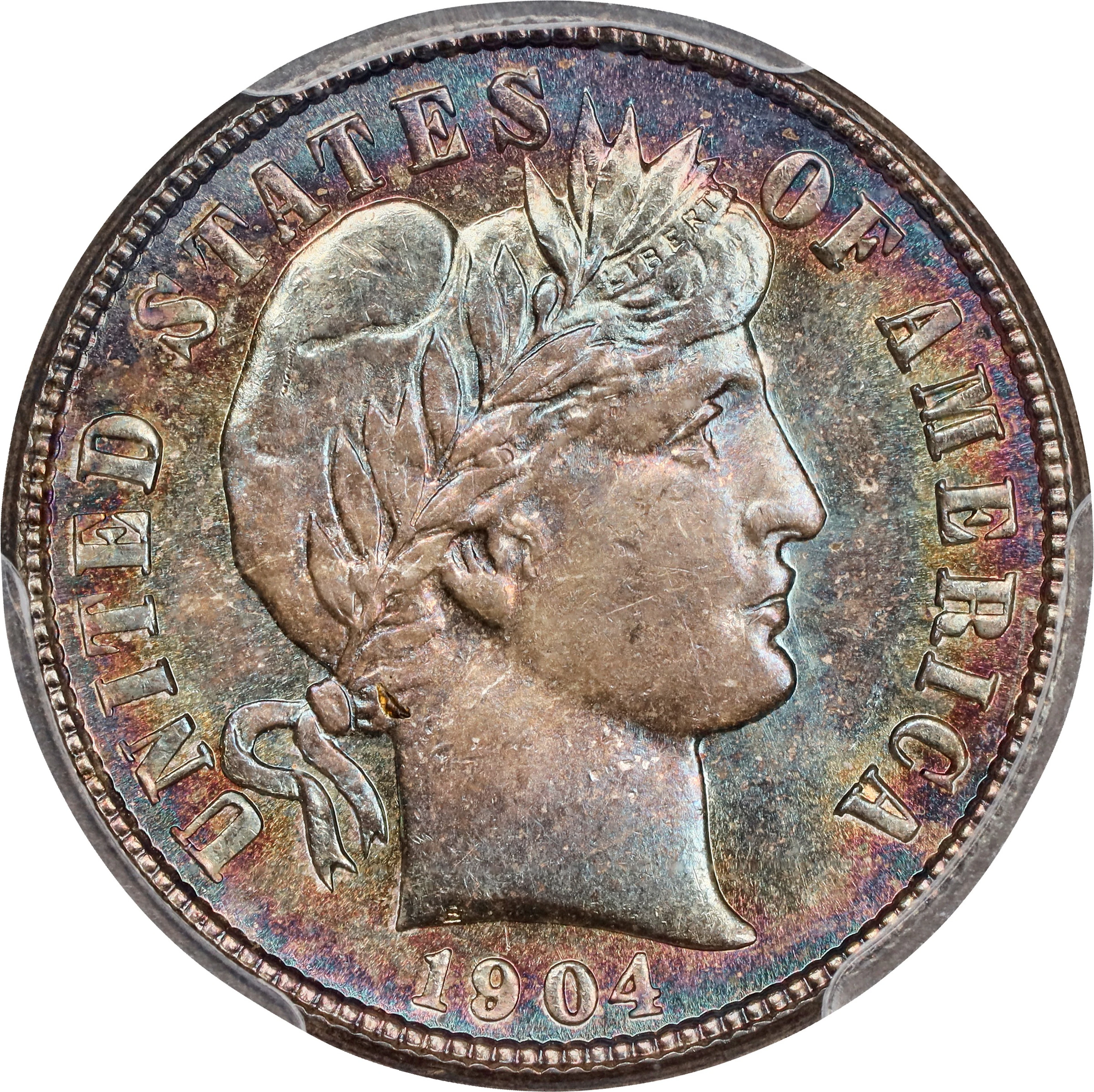 1904-S Barber Dime. MS-66+ (PCGS). CAC.