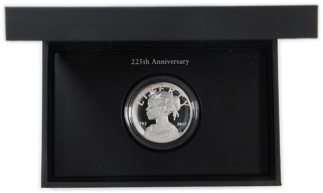 (1 oz, 31.104 g ASW). 2017-P American Liberty 225th Anniversary Silver Medal.