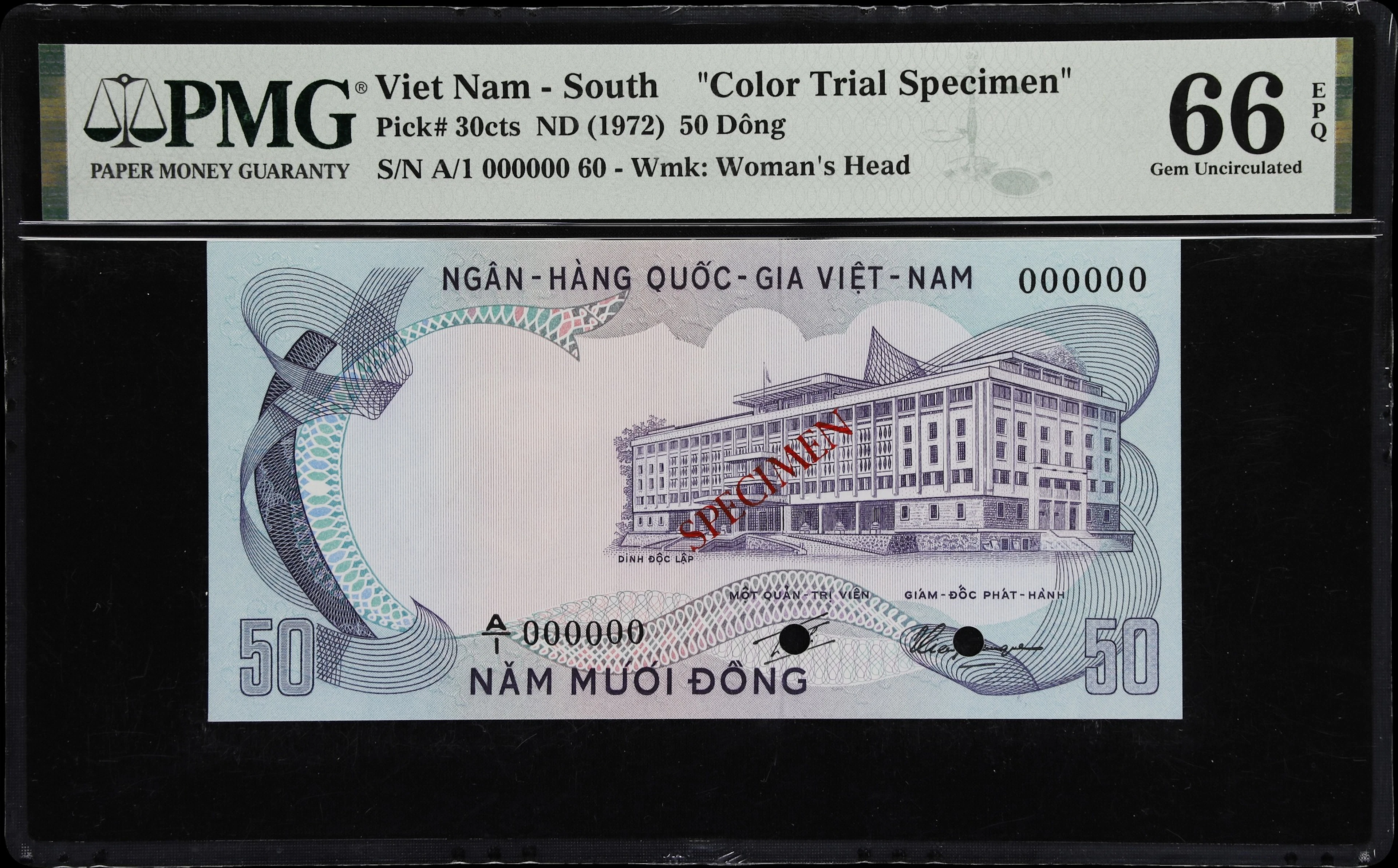 VIETNAM, SOUTH. National Bank of Vietnam. 50 Dong, ND (1972). P-30cts.