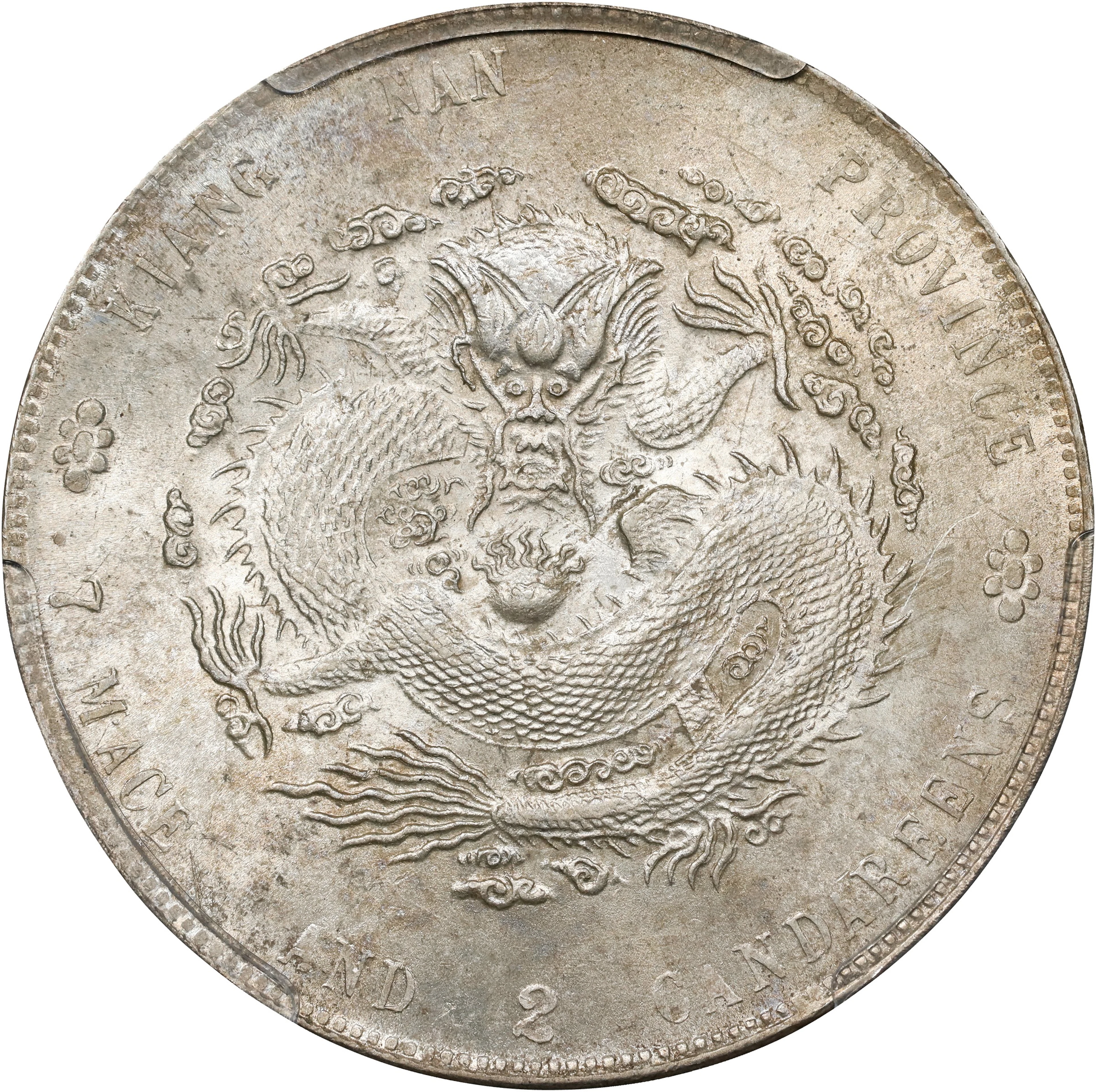 (t) CHINA. Kiangnan. 7 Mace 2 Candareens (Dollar), CD (1904)-HAH CH.