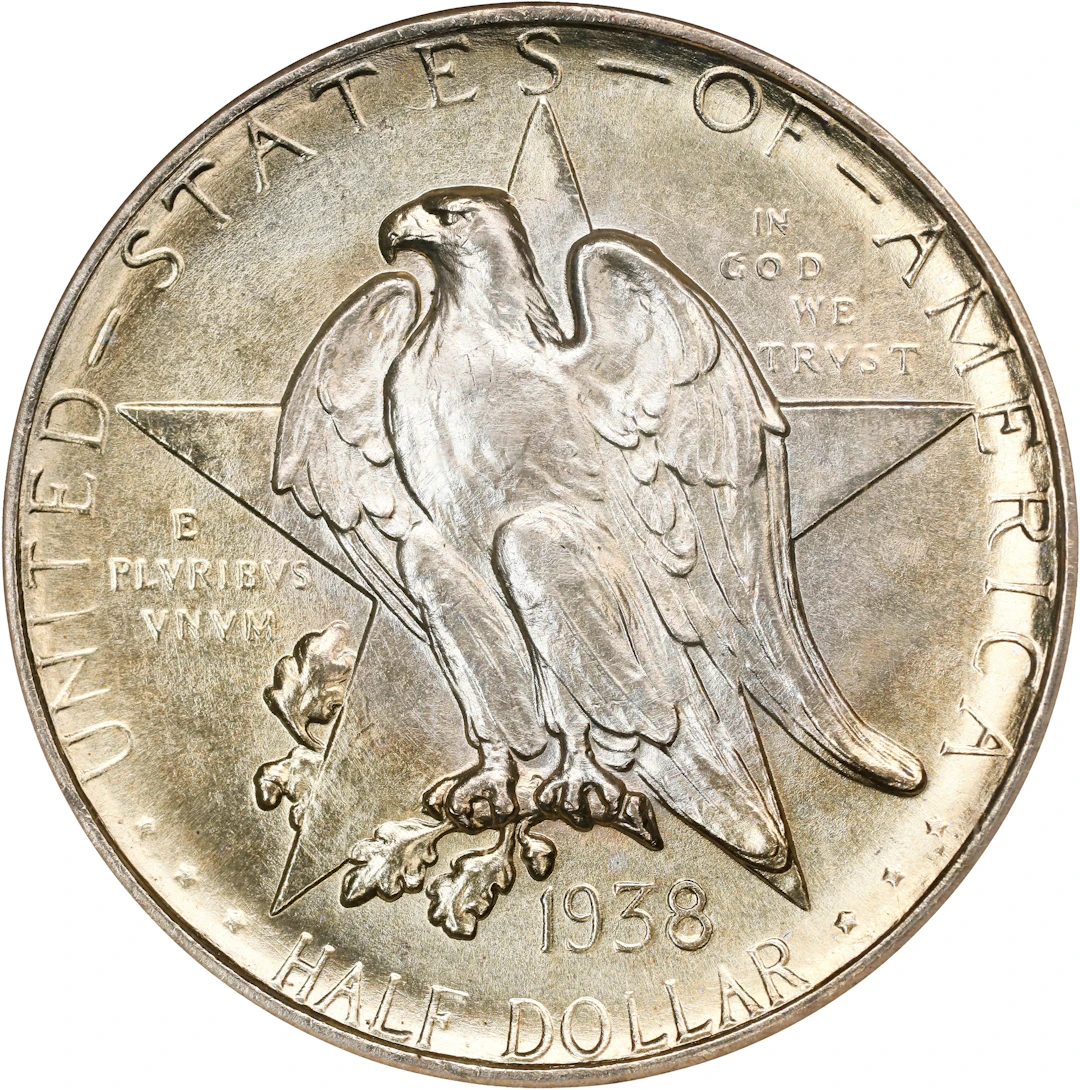 1938-S Texas Independence Centennial. MS-64 (NGC).