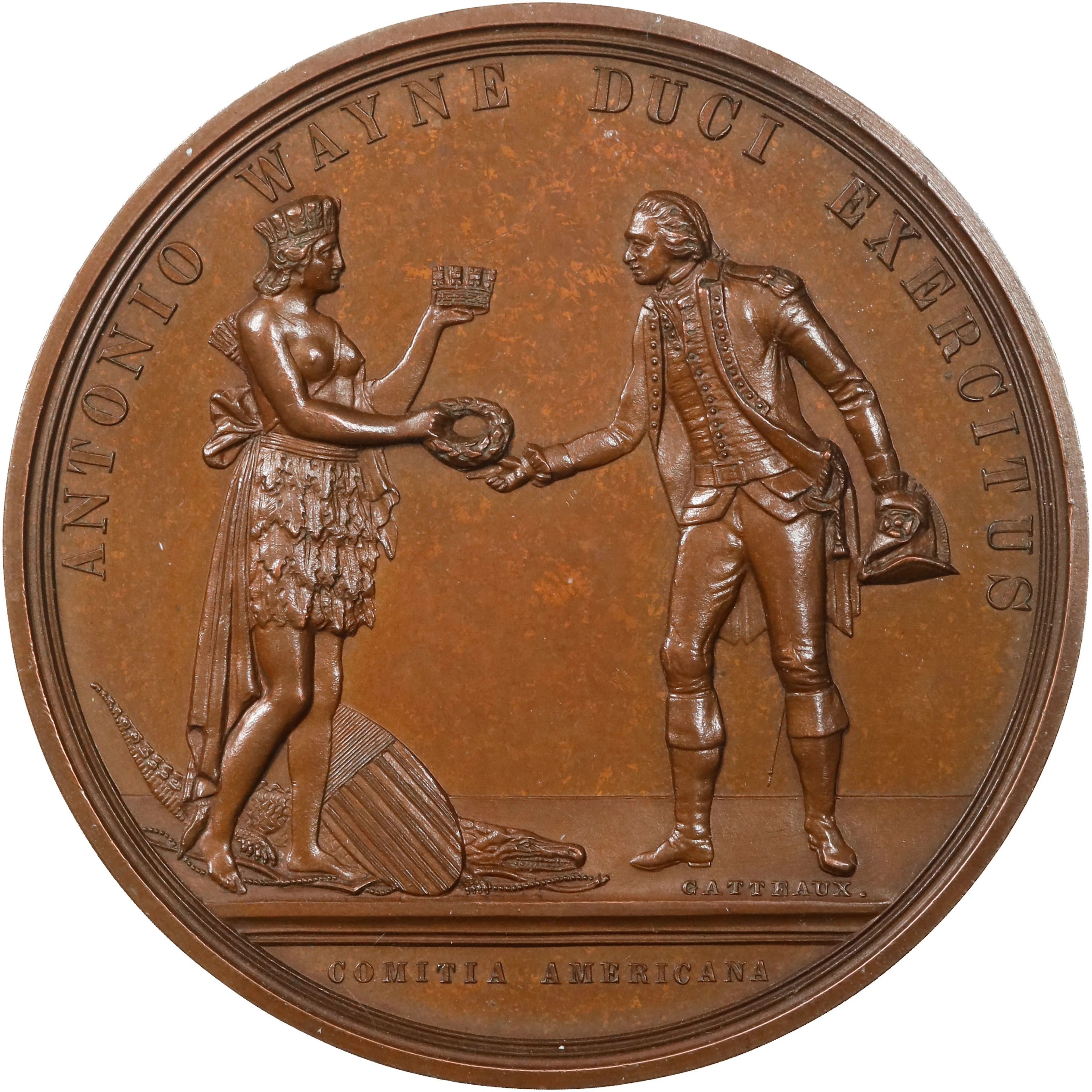 "1779" (post-1887) General Anthony Wayne at Stony Point Medal. U.S.