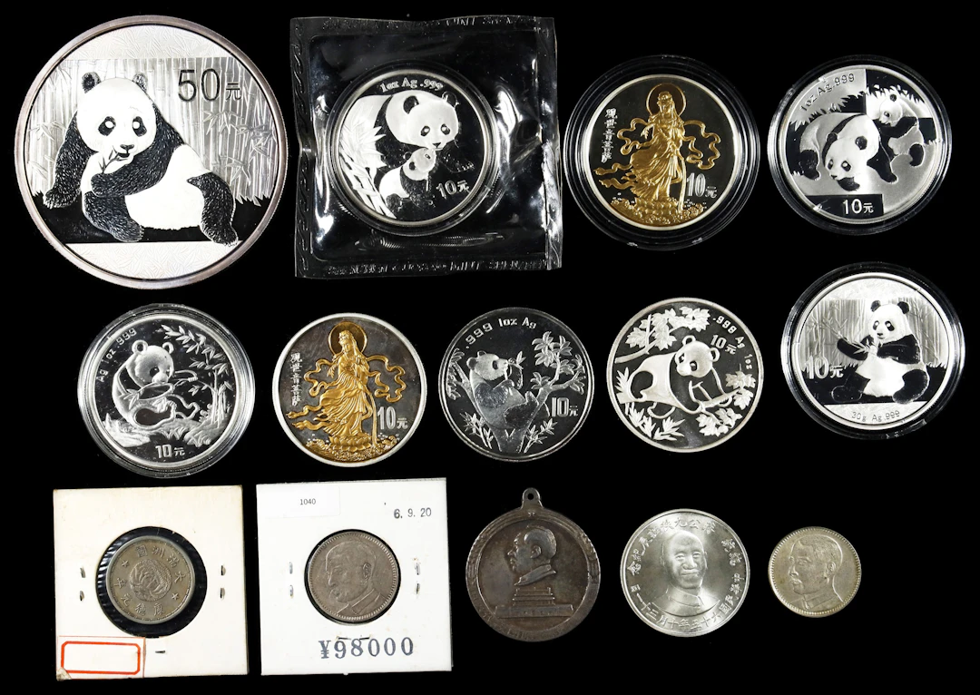(t) CHINA. Group of Silver Issues (14 Pieces), 1929-2017. Grade Range: