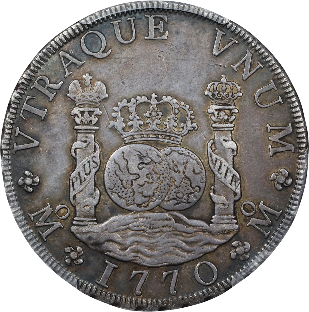 MEXICO. 8 Reales, 1770-Mo MF. Mexico City Mint. Charles III. PCGS Genuine--, .