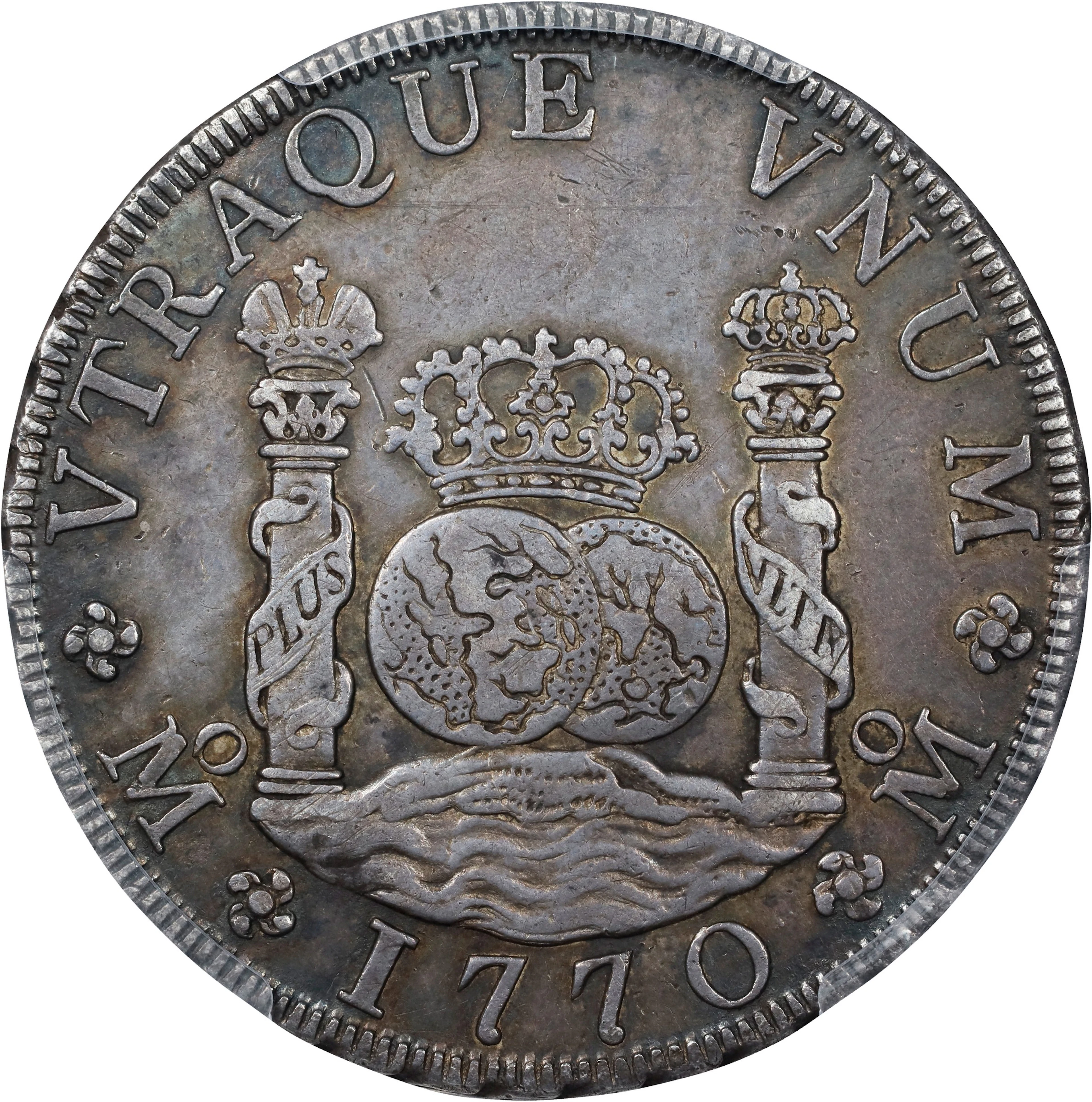 MEXICO. 8 Reales, 1770-Mo MF. Mexico City Mint. Charles III. PCGS Genuine--, .