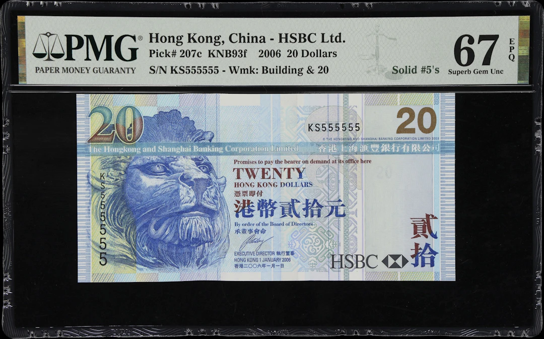 (t) HONG KONG (SAR). Hong Kong & Shanghai Banking Corporation. 20