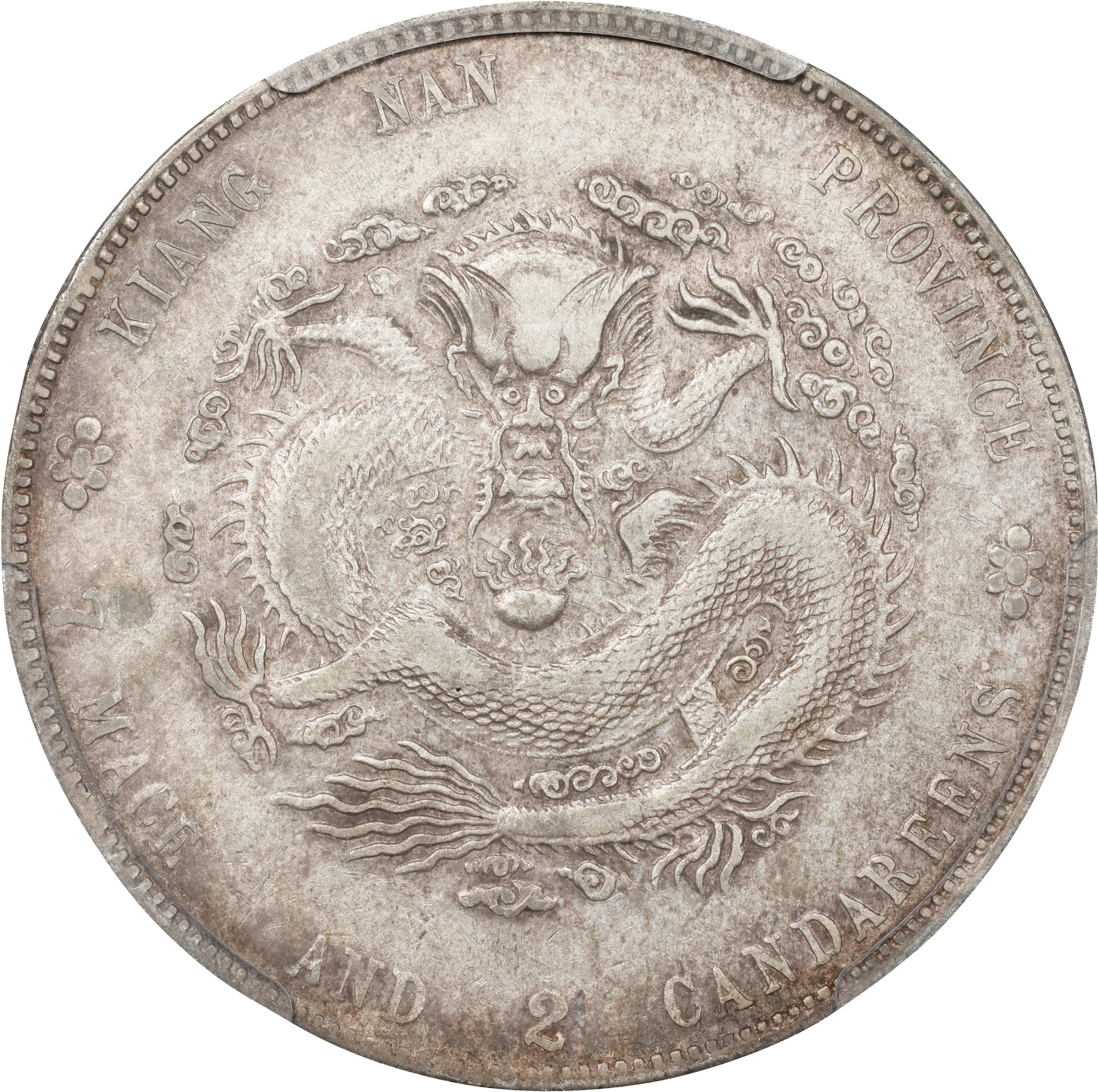 (t) CHINA. Kiangnan. 7 Mace 2 Candareens (Dollar), CD (1904)-HAH CH.