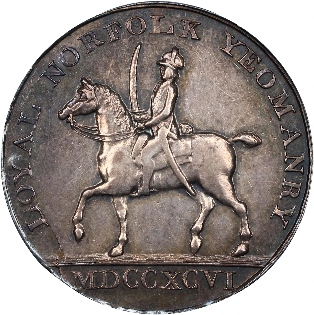 GREAT BRITAIN. Norfolk, Blofield. 1796 Blofield Cavalry / Loyal Norfolk