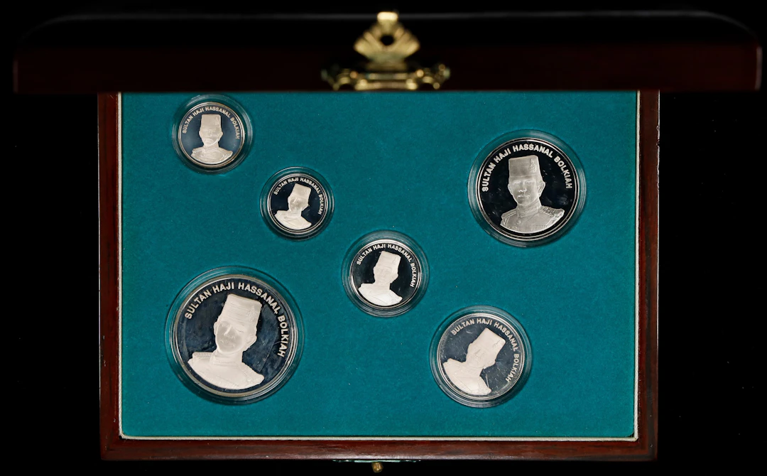 BRUNEI. Proof Set (6 Pieces), 1993. Singapore Mint. Hassanal Bolkiah.